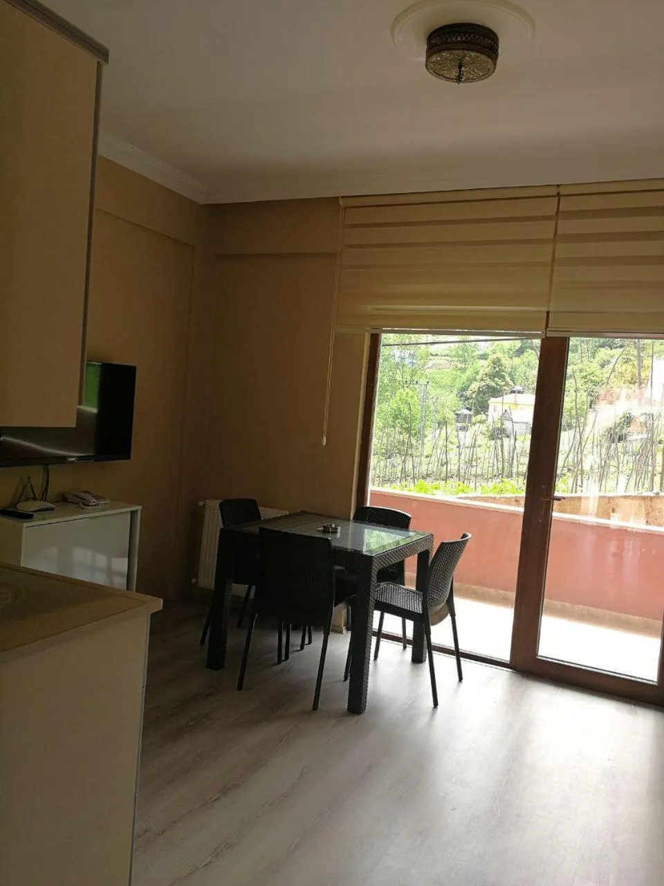 Kitchen or kitchenette in Hamsikoy Hotel