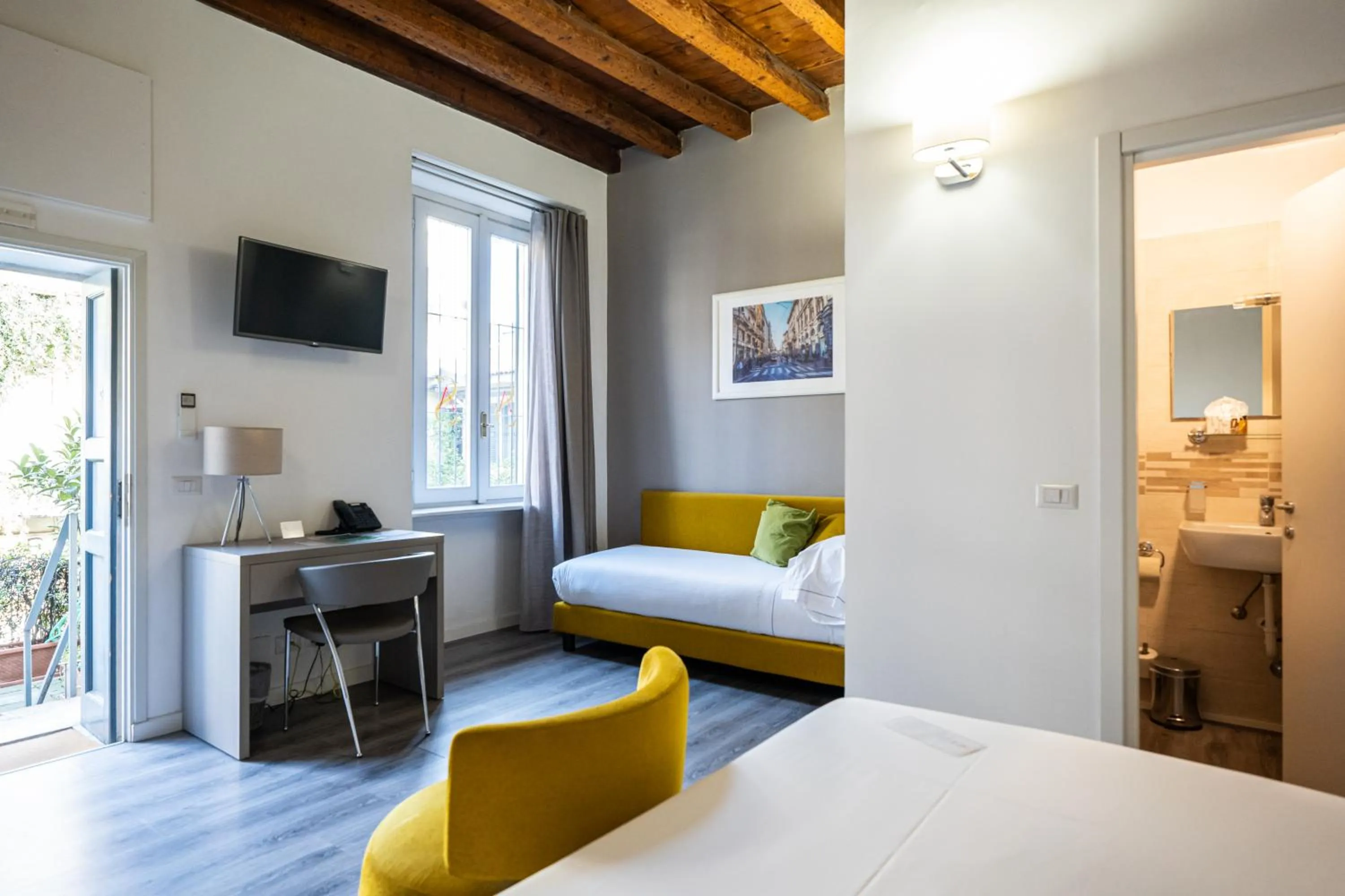 Bed in Ai Suma Hotel