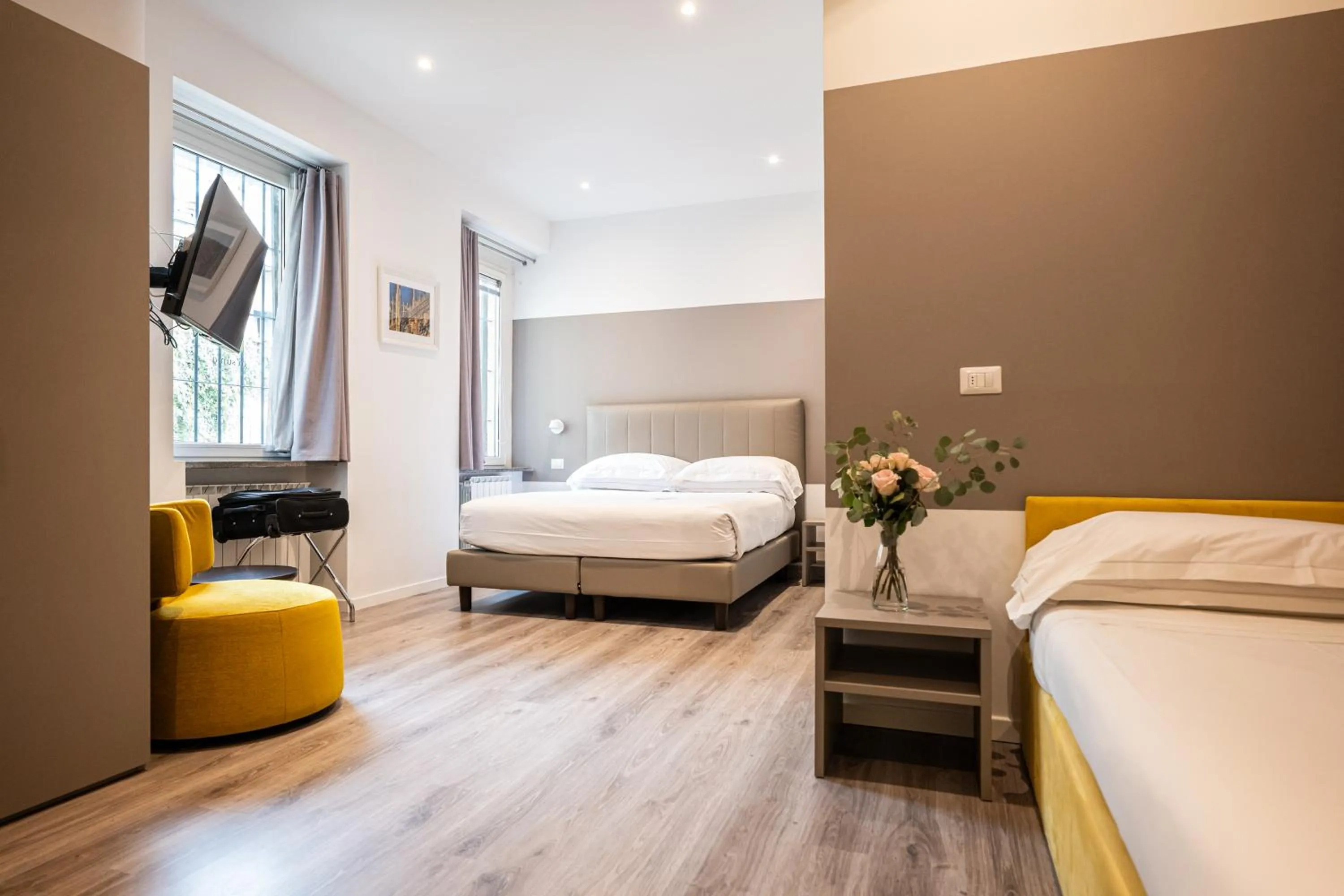 Bed in Ai Suma Hotel