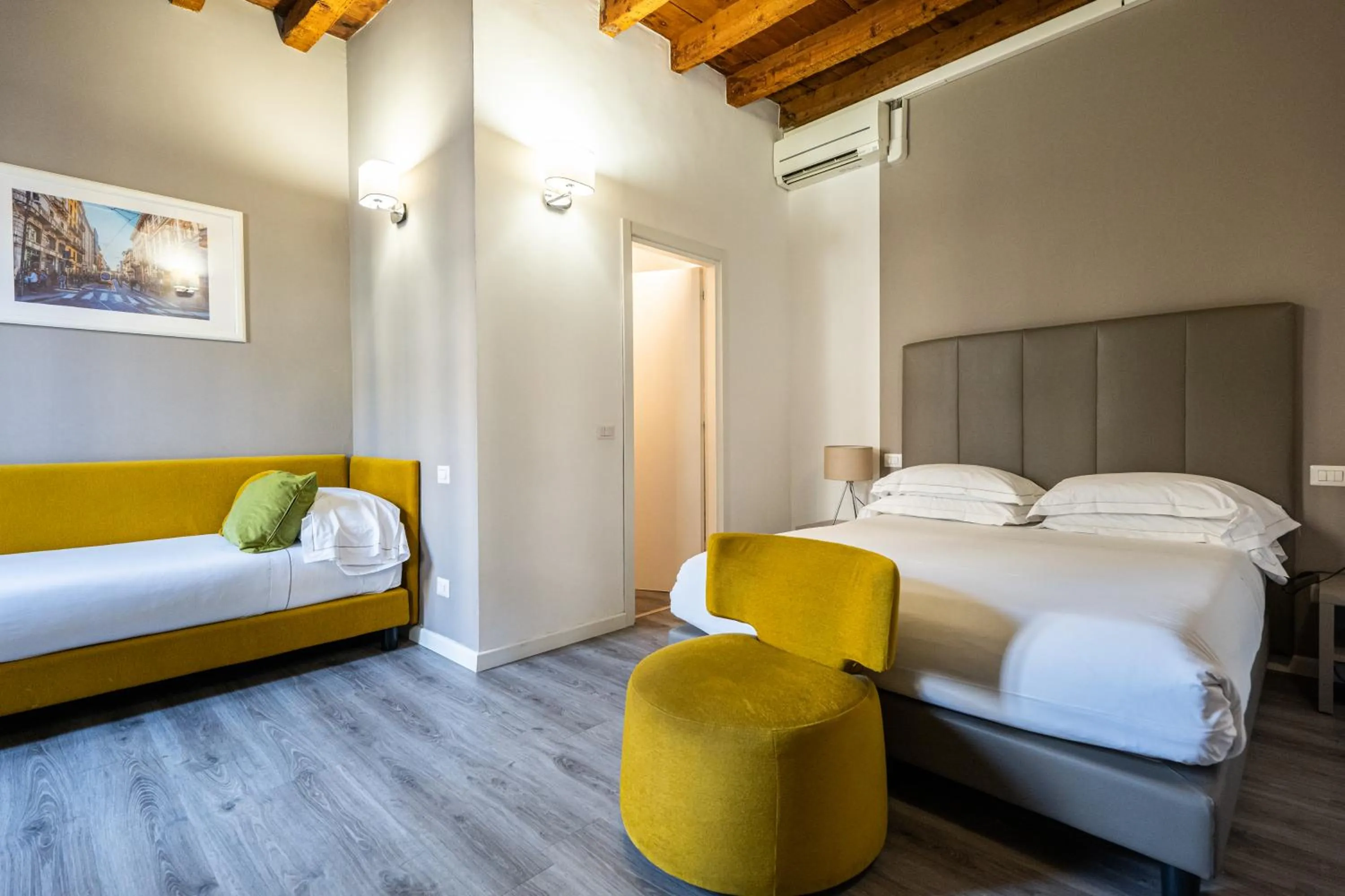 Bed in Ai Suma Hotel