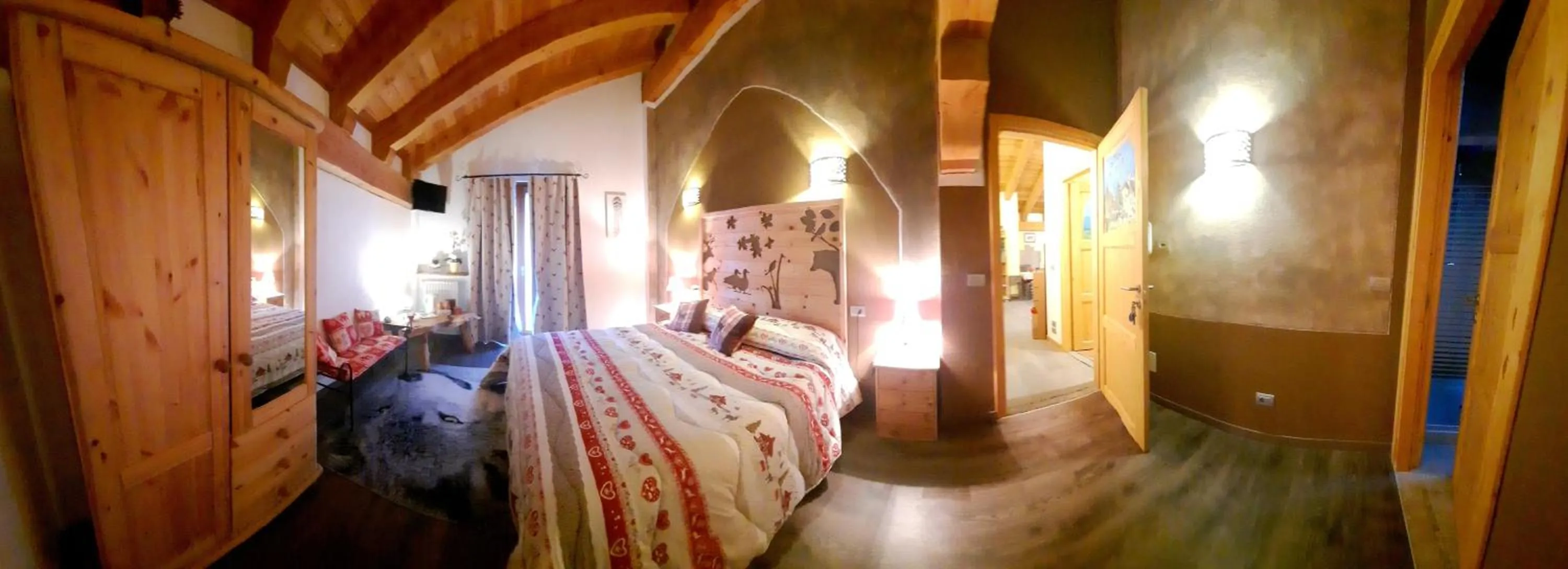 Bedroom, Bed in La locanda del Mulino