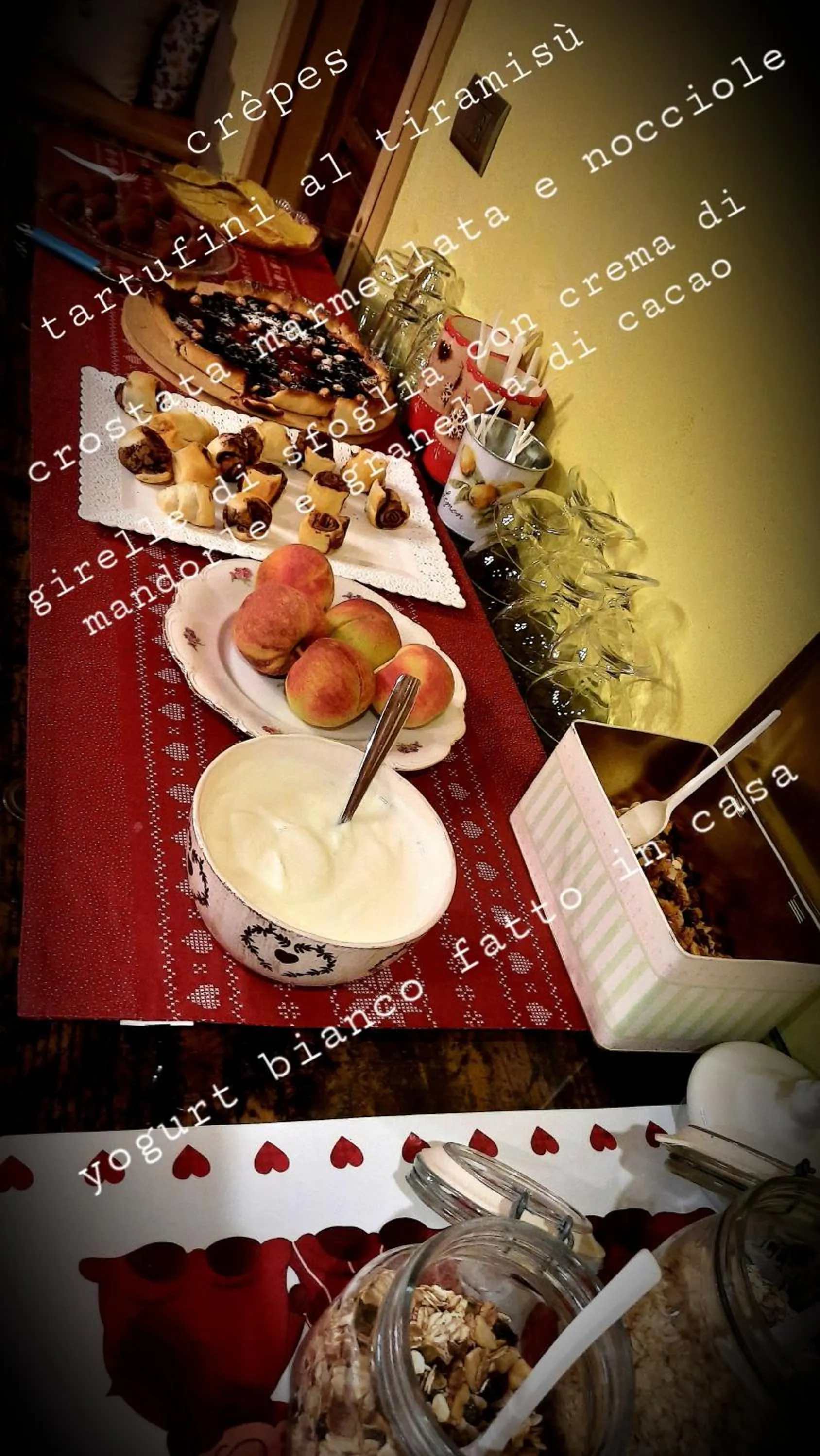 Breakfast in La locanda del Mulino