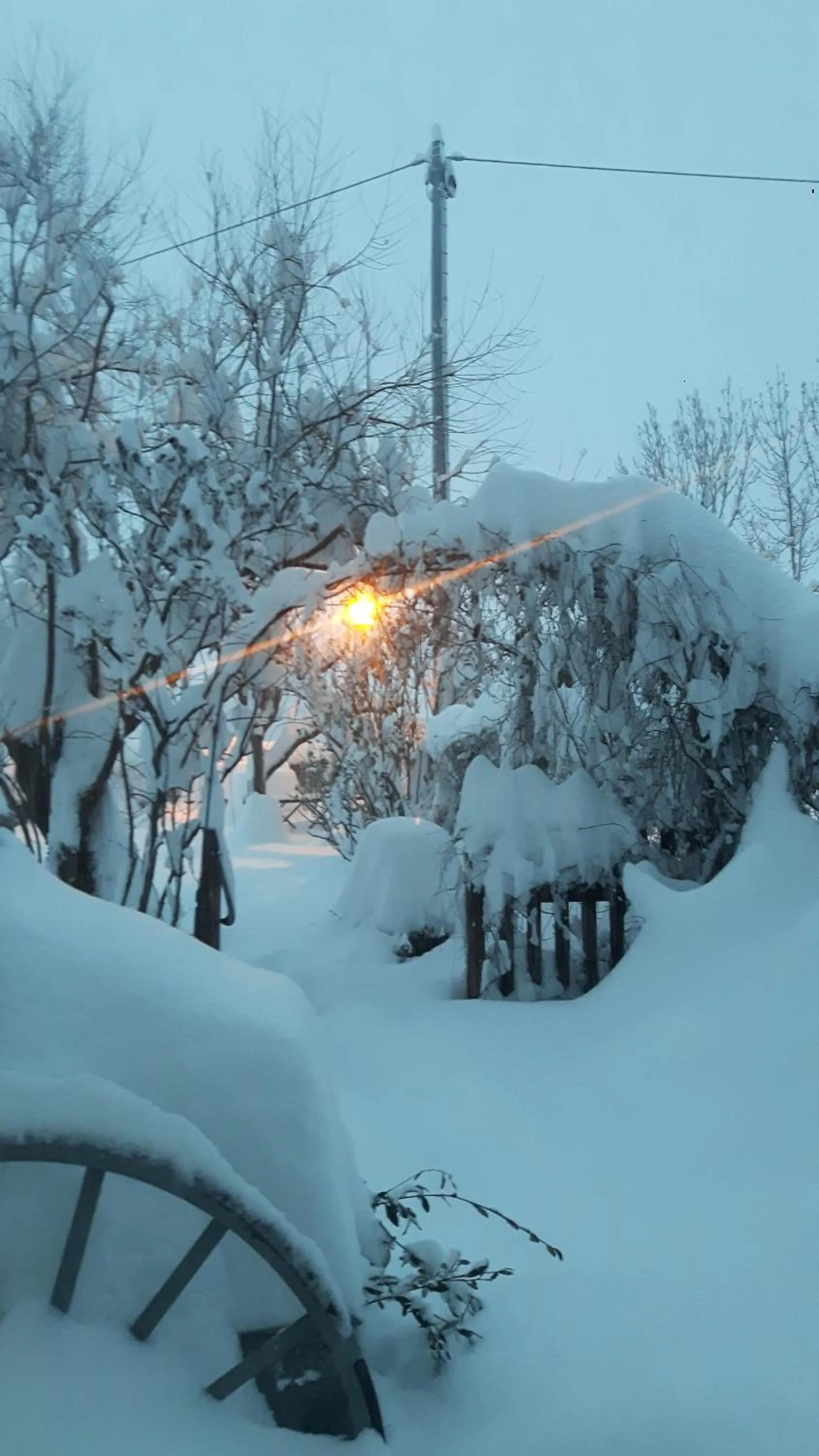 Inner courtyard view in La locanda del Mulino