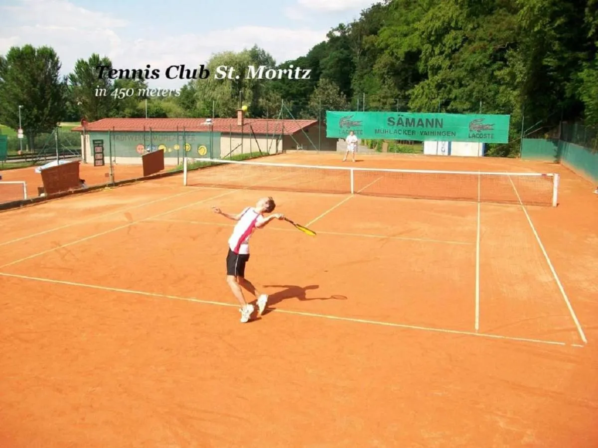 Tennis court in Hotel Nolda