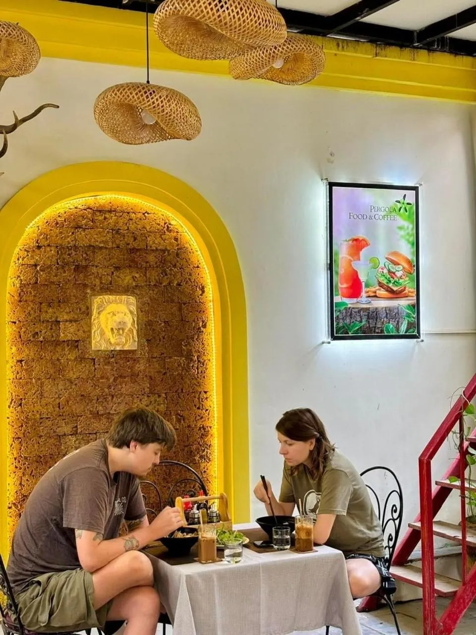 Breakfast in The Pergola Design Hotel