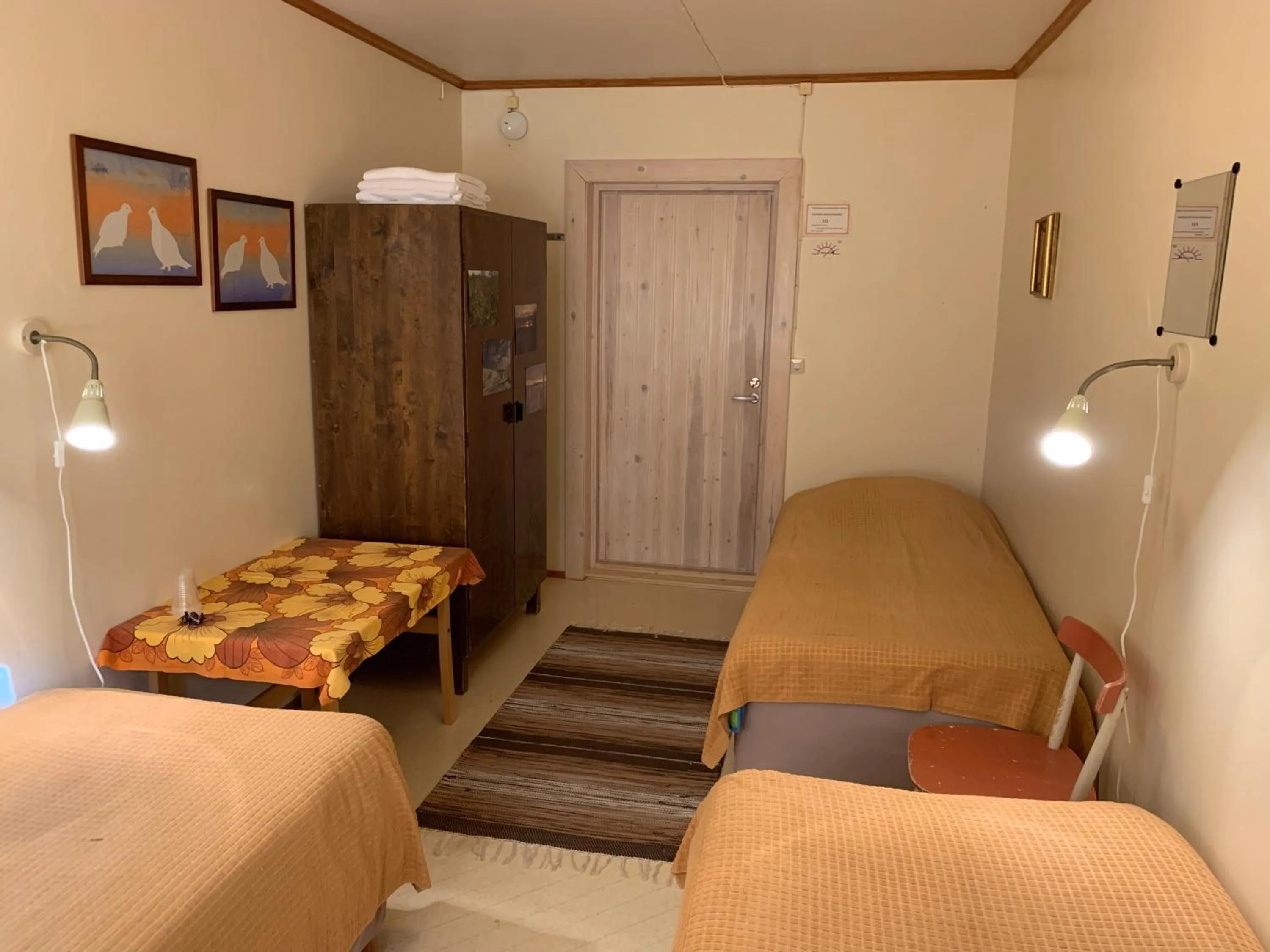 Bed in Hotel Hetan Majatalo