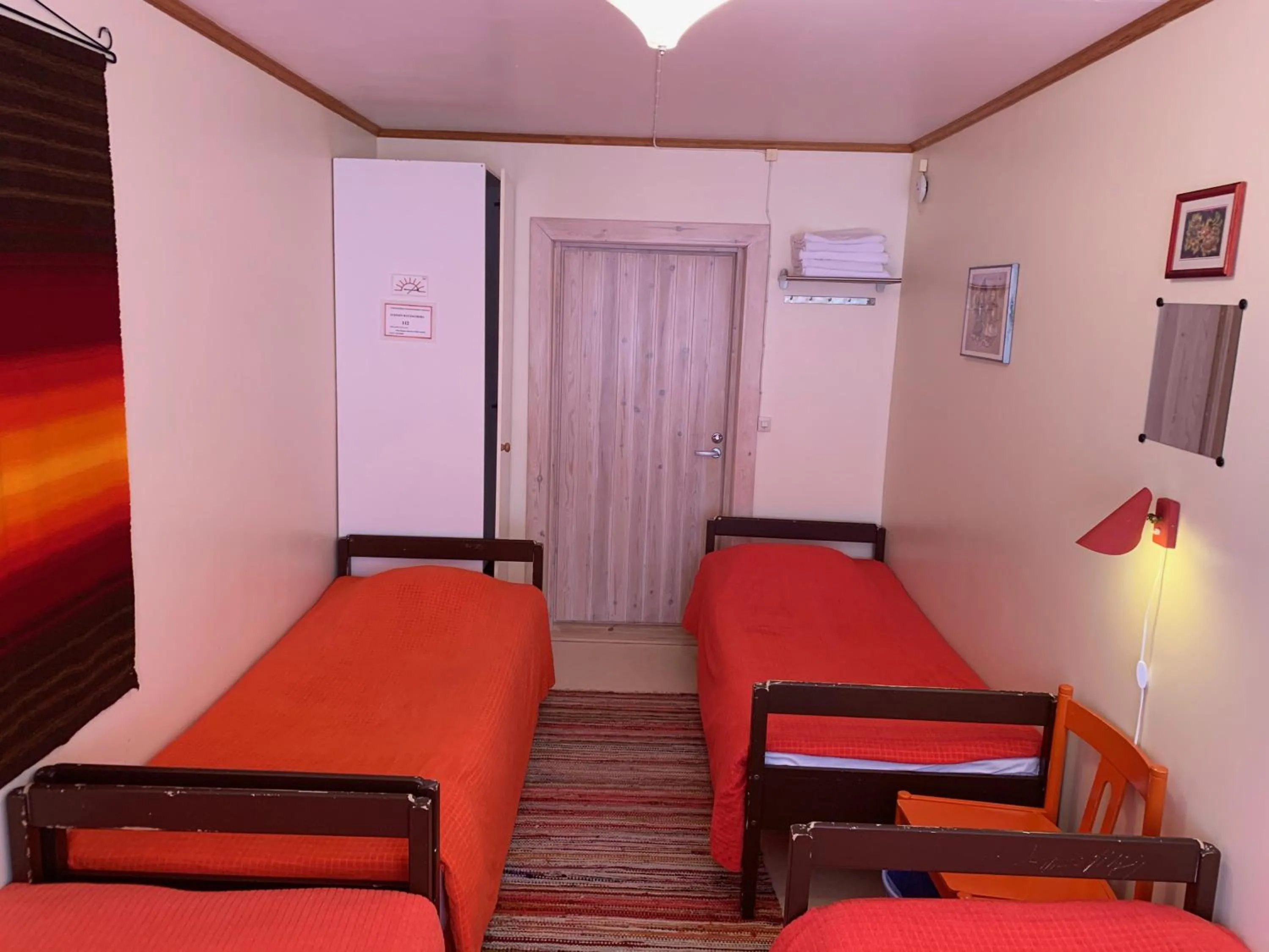 Bed in Hotel Hetan Majatalo