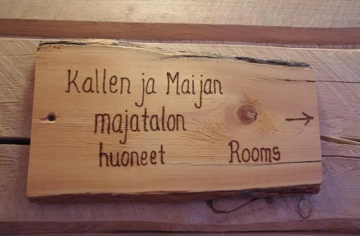 Decorative detail in Hotel Hetan Majatalo