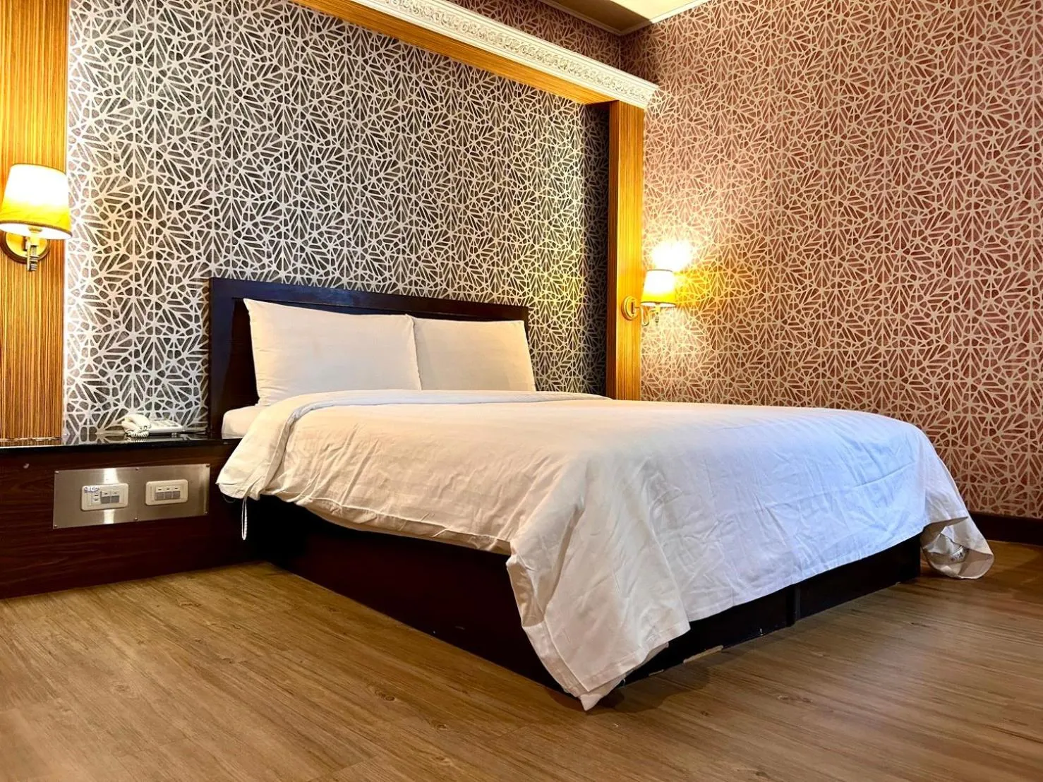 Bed in Hotel Lee-Chan