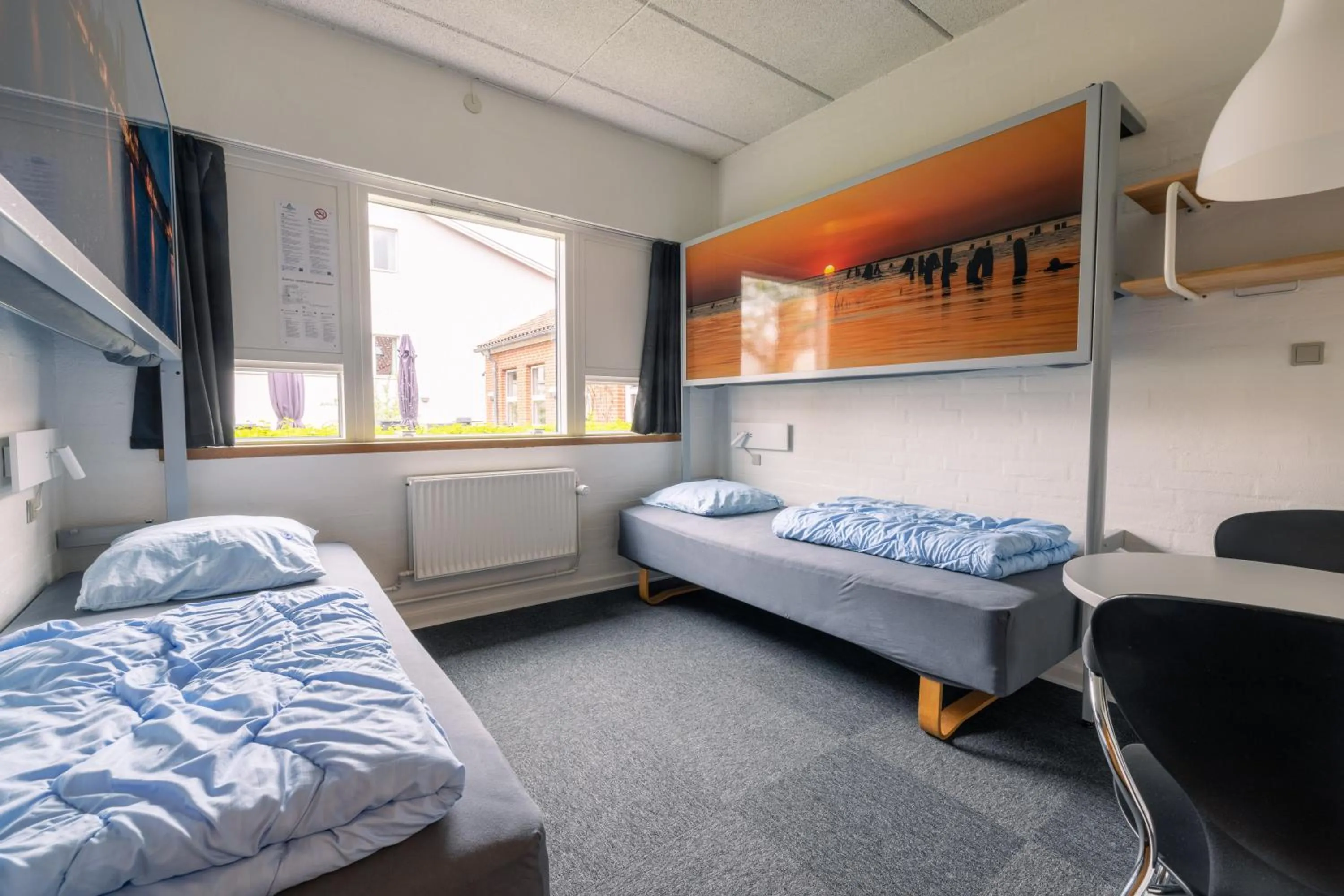 Bed in Danhostel Ribe