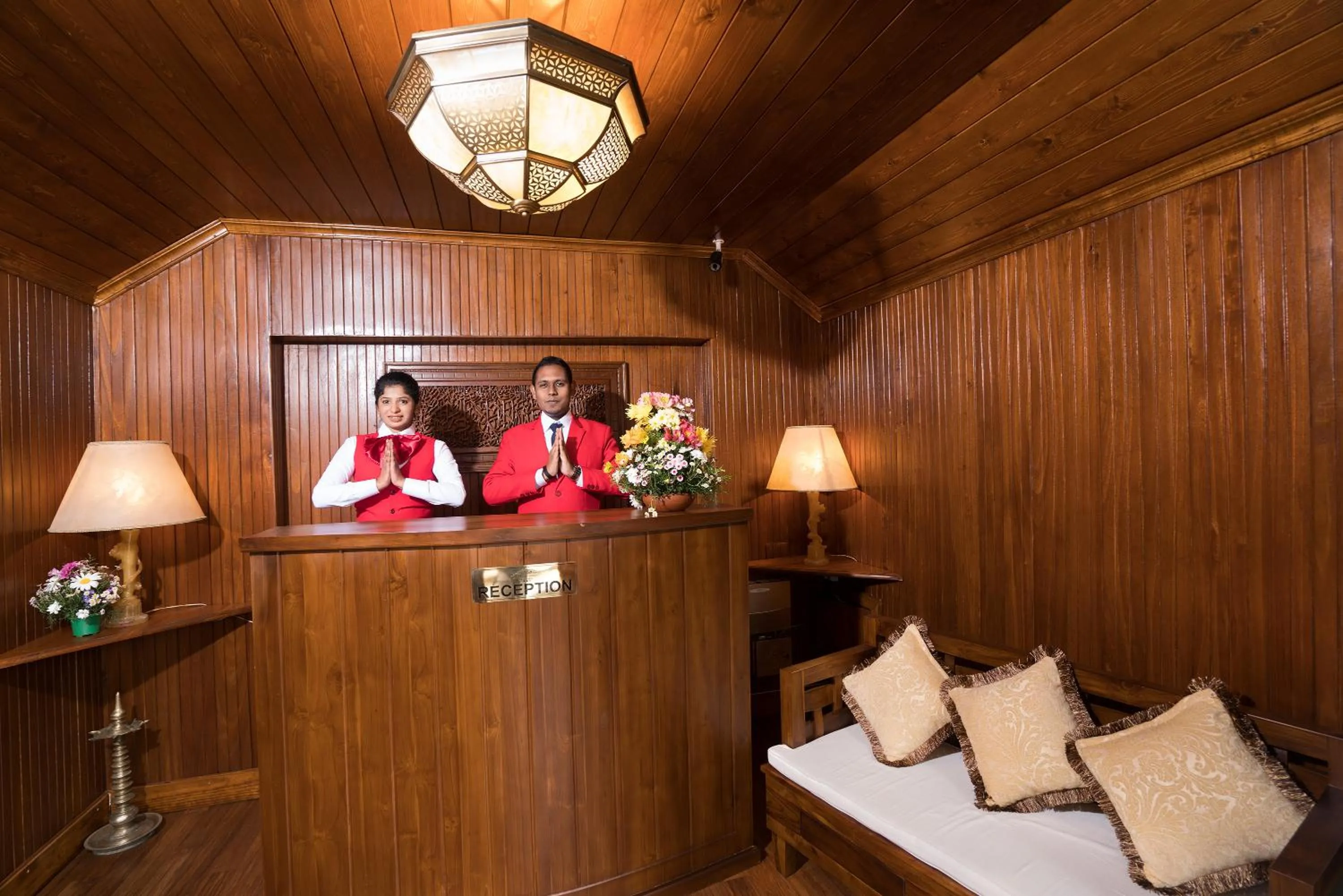 Staff in La Grande Villa