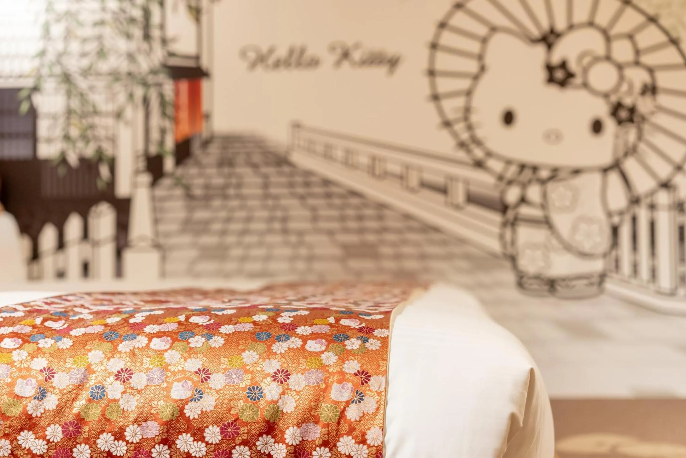 Bed in RESI STAY NISHIKI