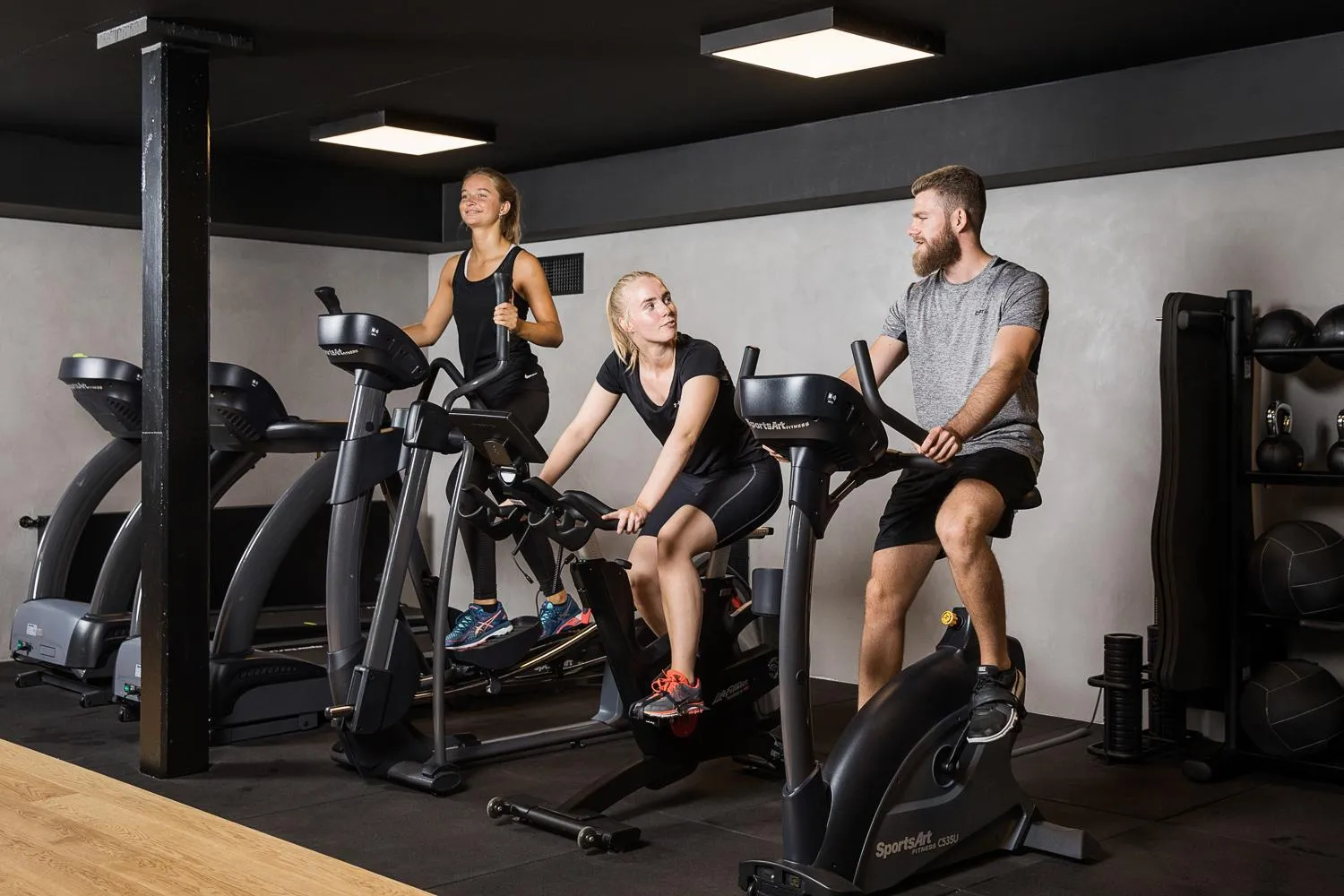 Fitness centre/facilities in Hotel Oasia Aarhus City