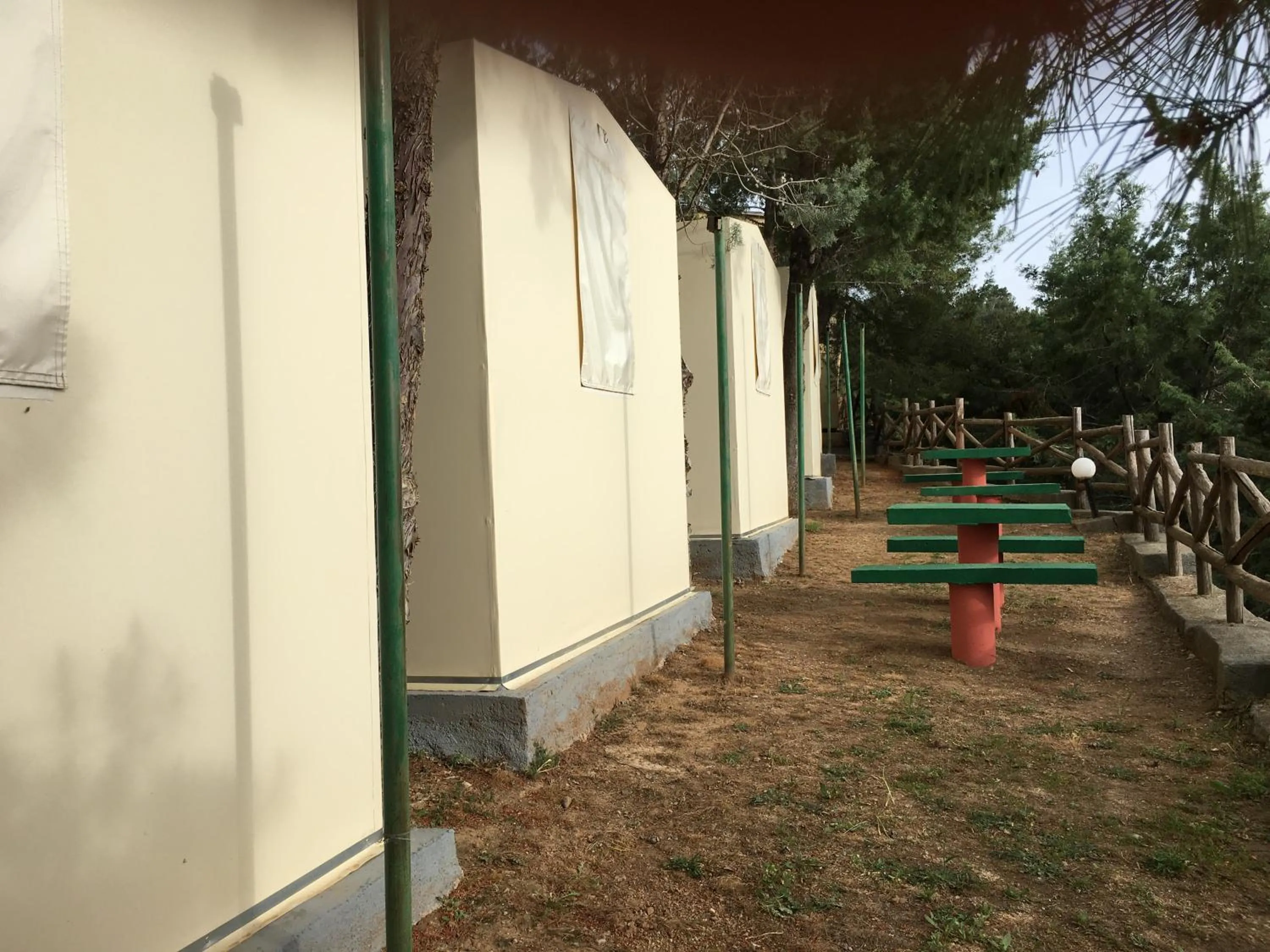 Area and facilities in Bungalow - Camping Apollon