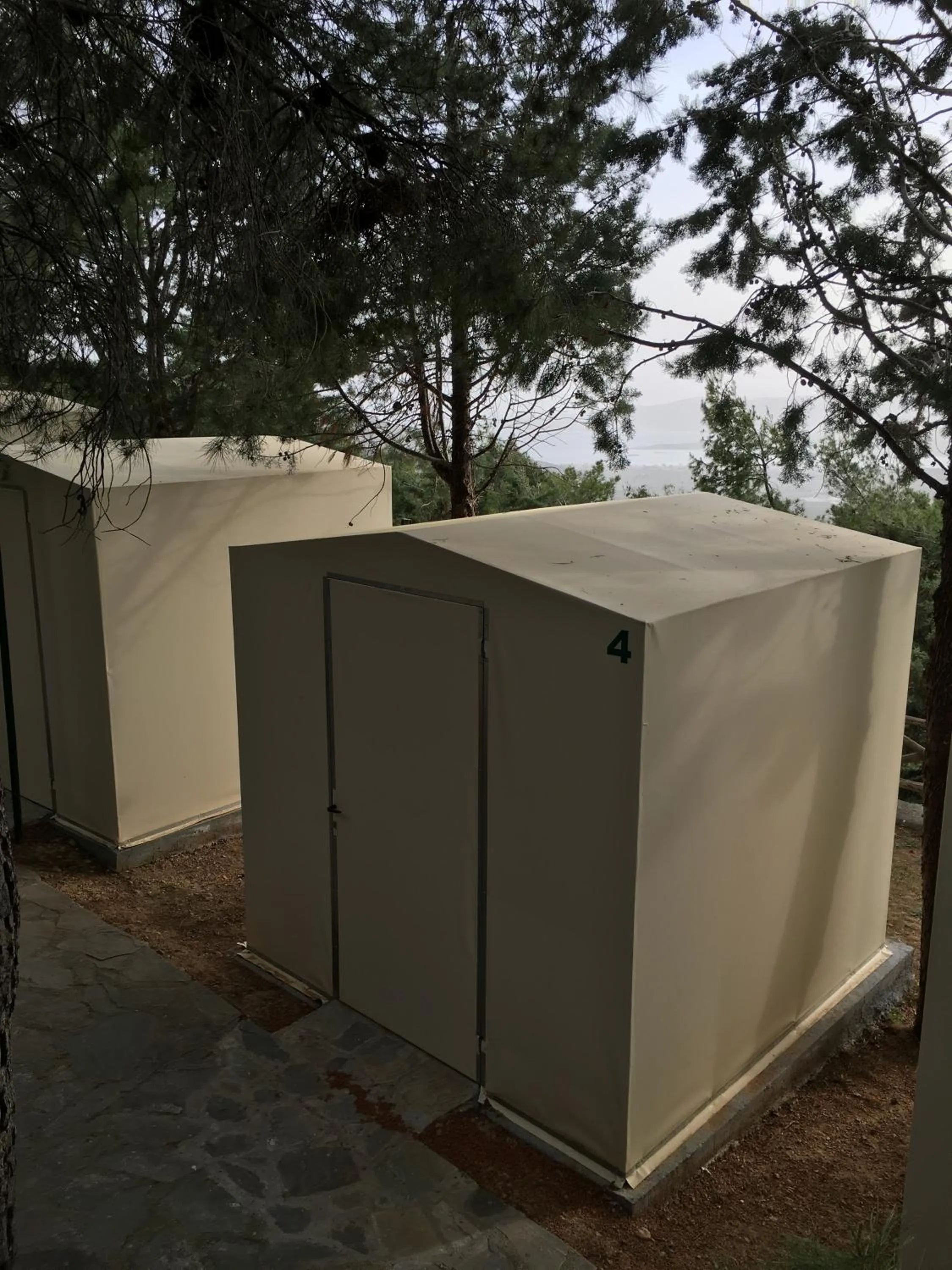 Bedroom in Bungalow - Camping Apollon