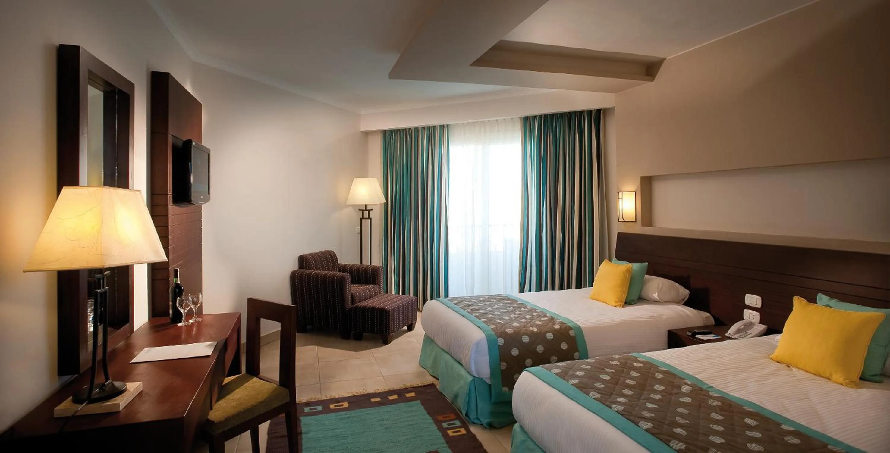 Bedroom, Bed in Amwaj Beach Club Abu Soma