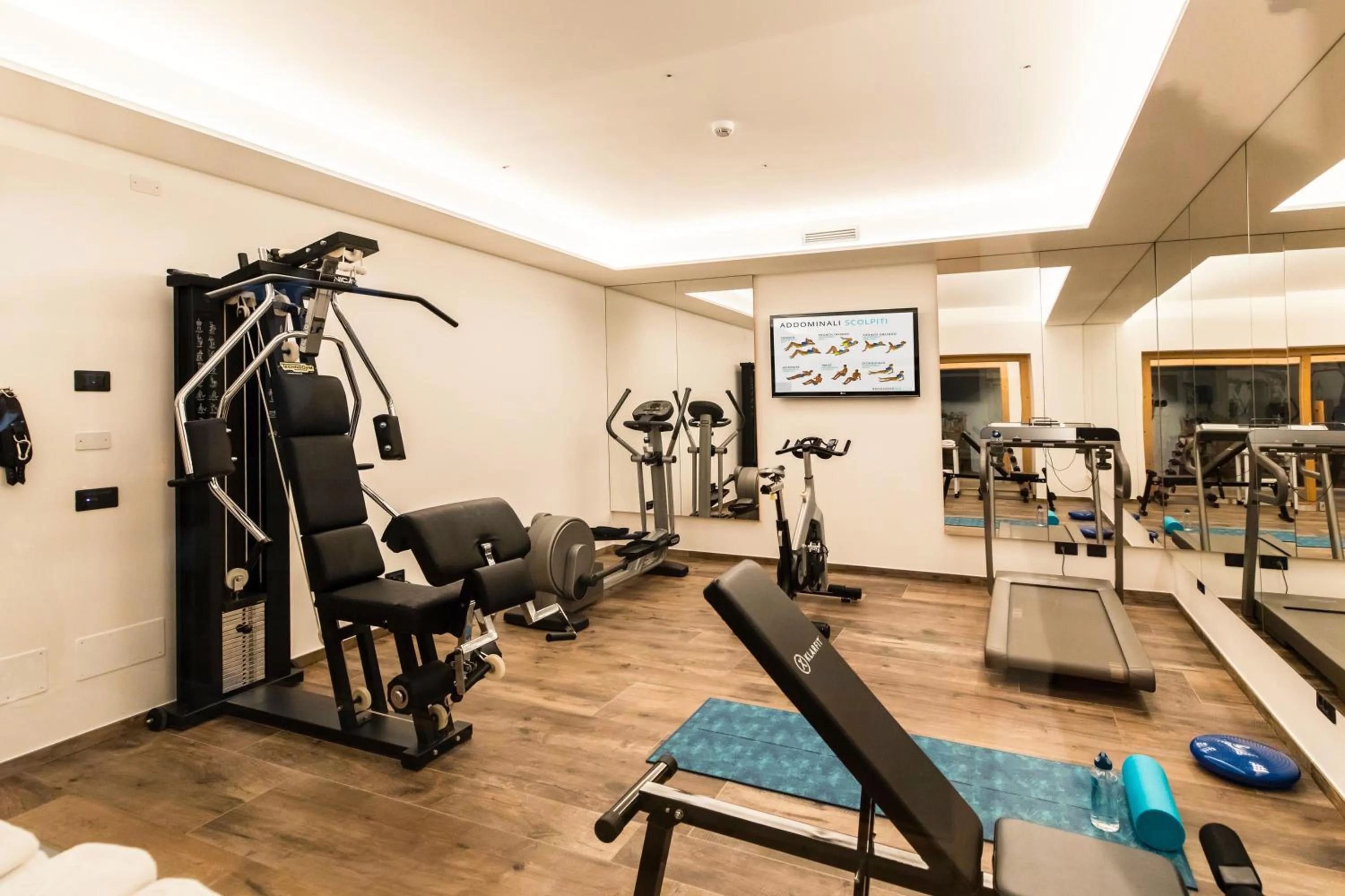 Fitness centre/facilities in Hotel Garden