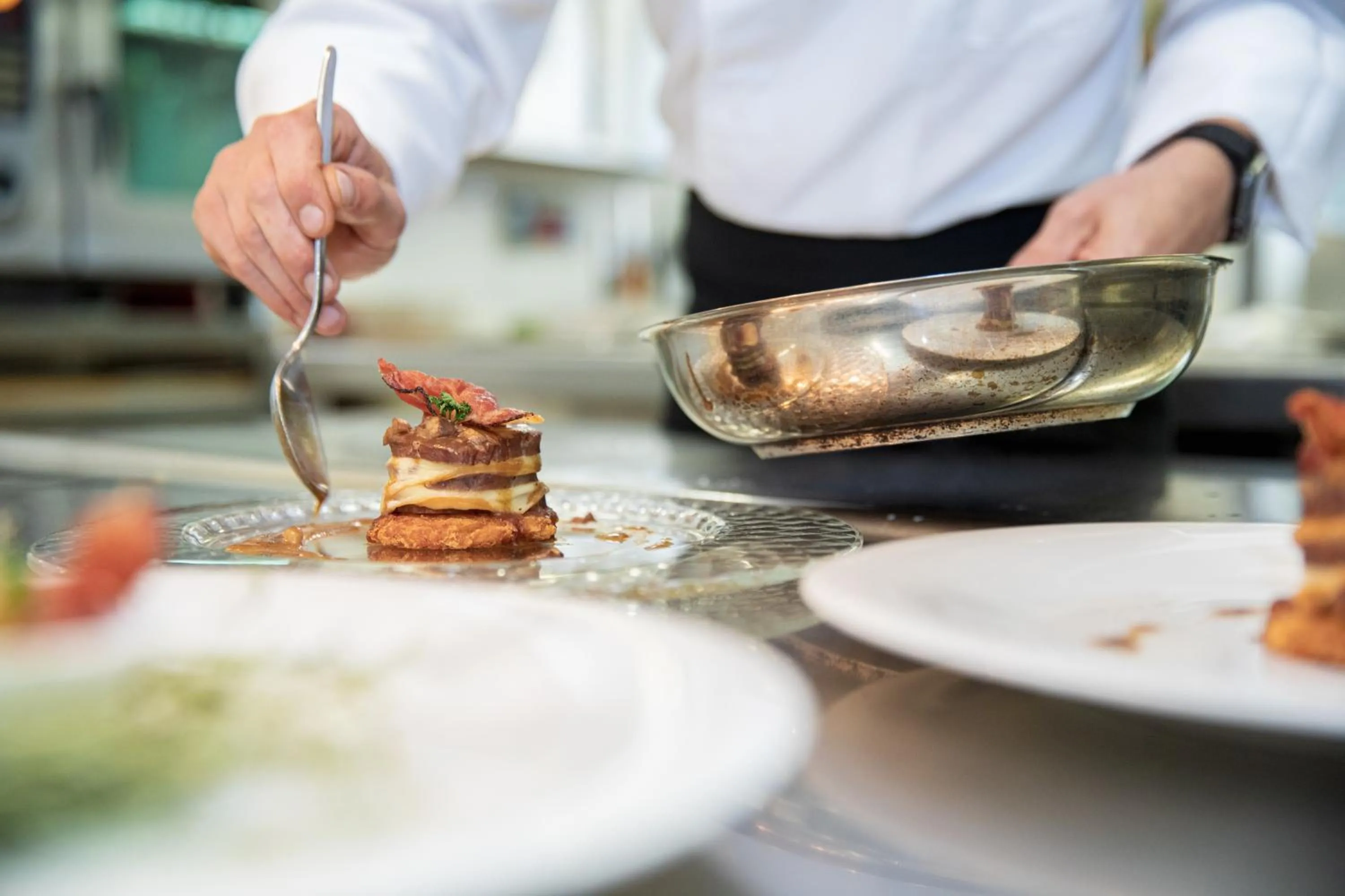 Staff in Hotel Garden