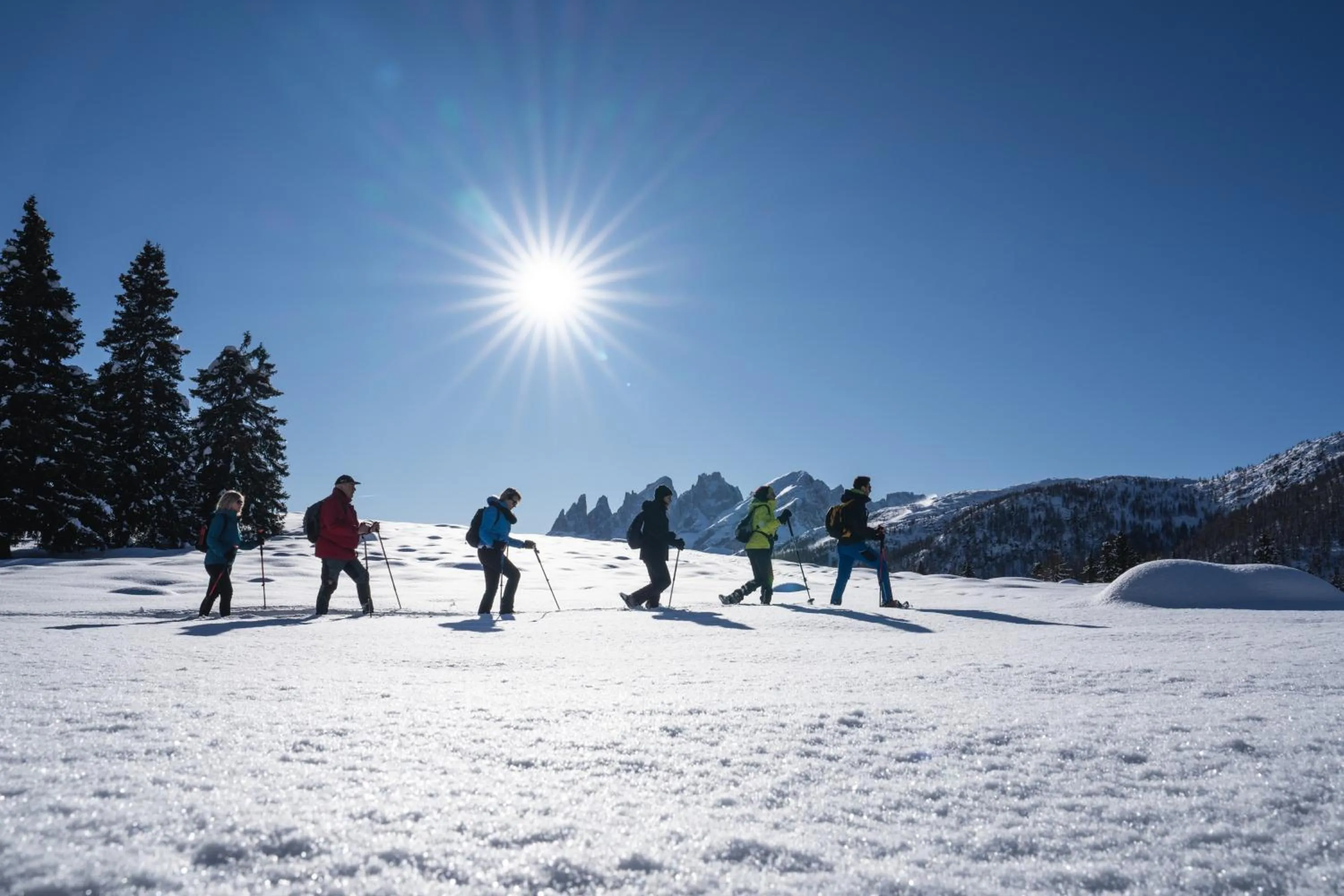 Winter in Hotel Garden