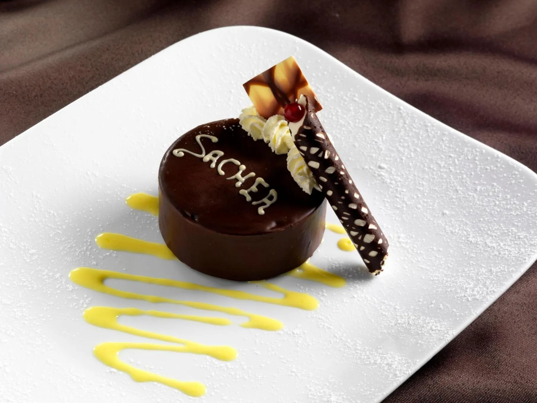 Food close-up in Hotel Garden