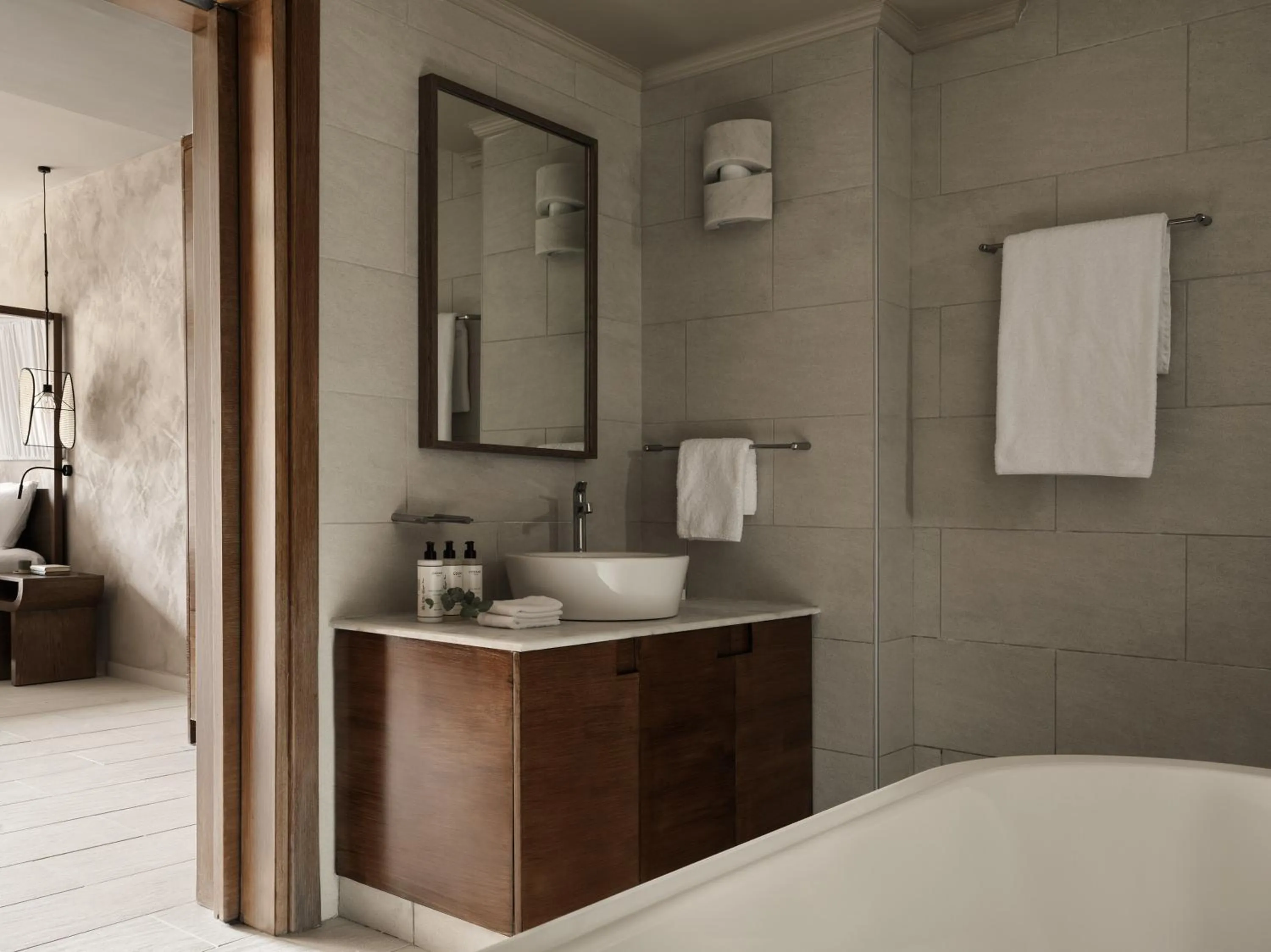 Bathroom in Lindian Village, Curio Collection by Hilton