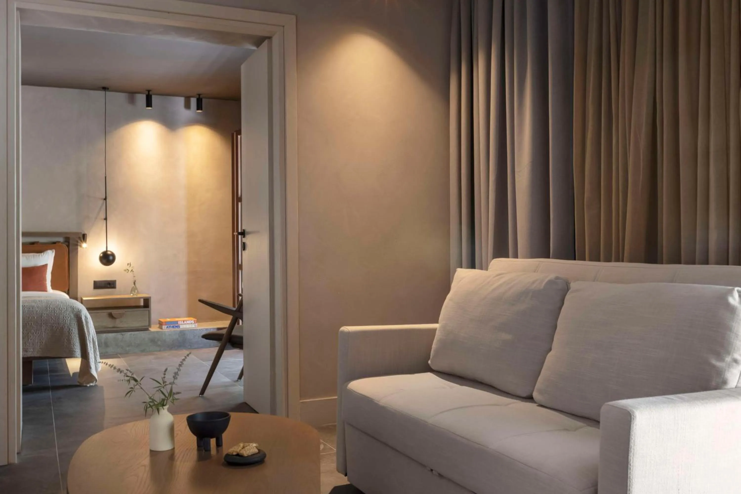 Bed in Lindian Village, Curio Collection by Hilton