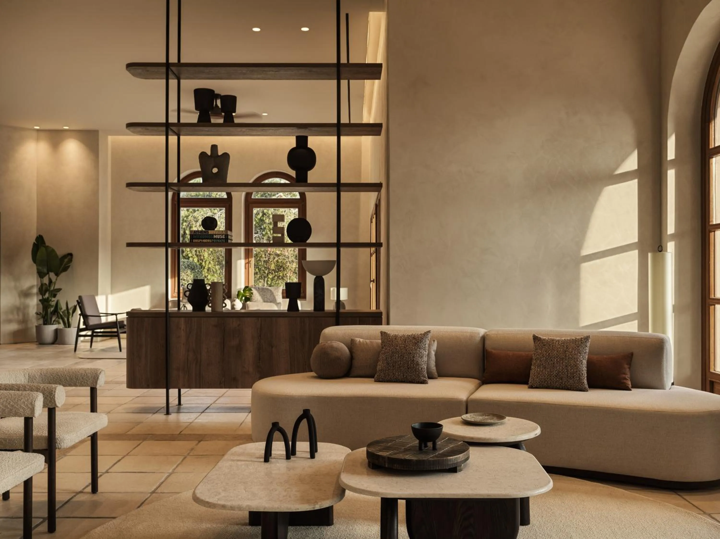 Communal lounge/ TV room in Lindian Village, Curio Collection by Hilton