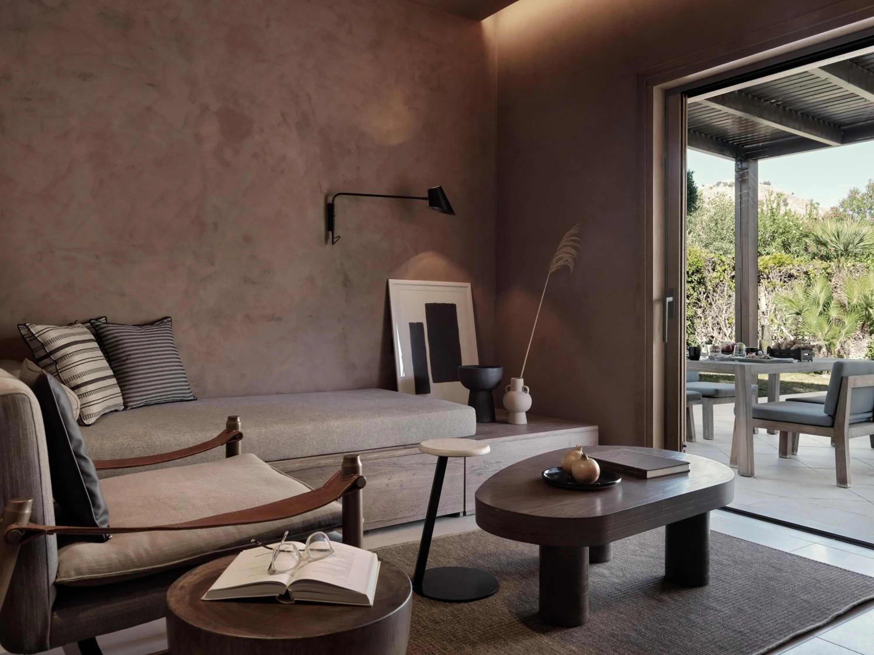 Patio in Lindian Village, Curio Collection by Hilton