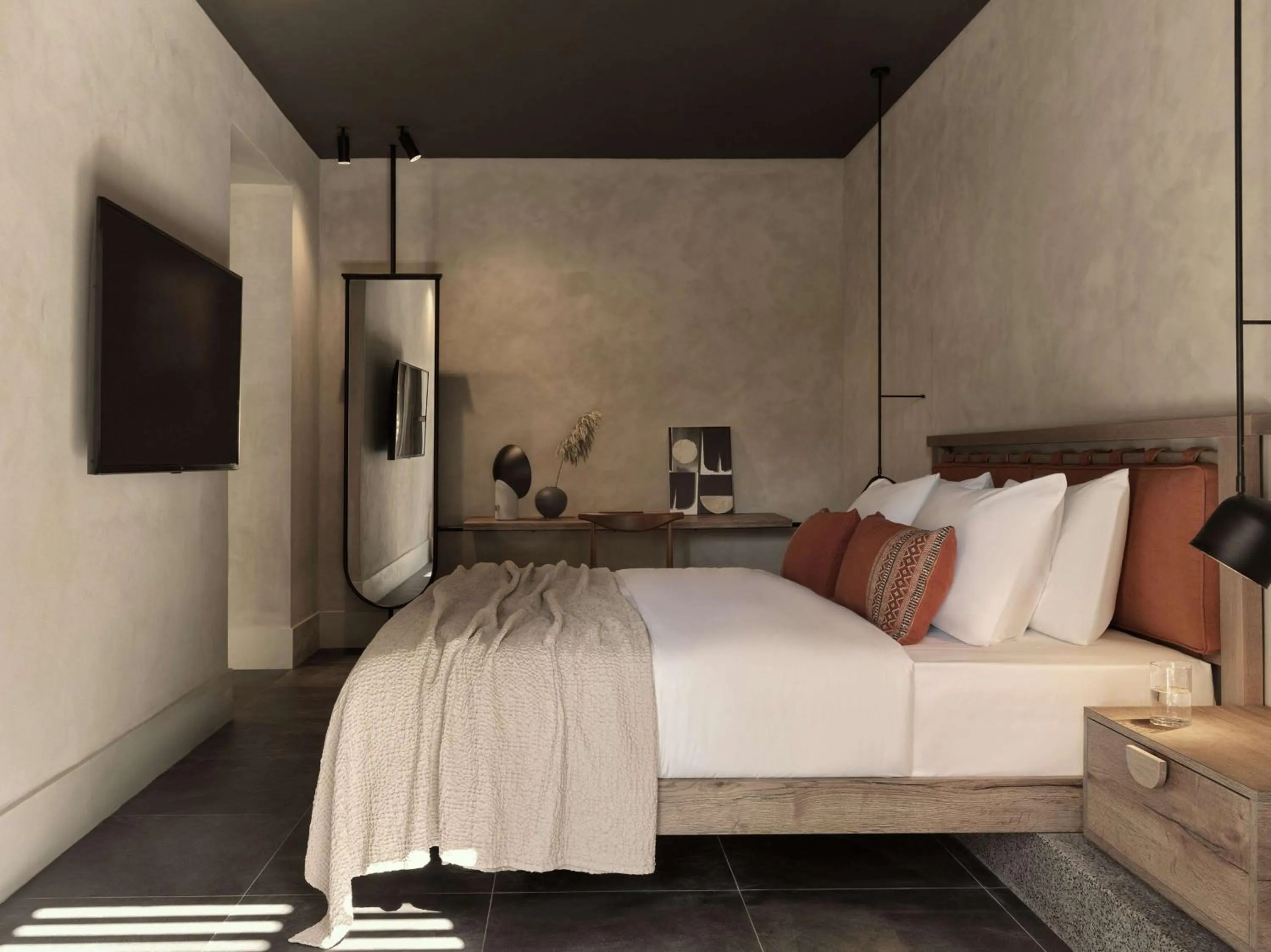 Bed in Lindian Village, Curio Collection by Hilton