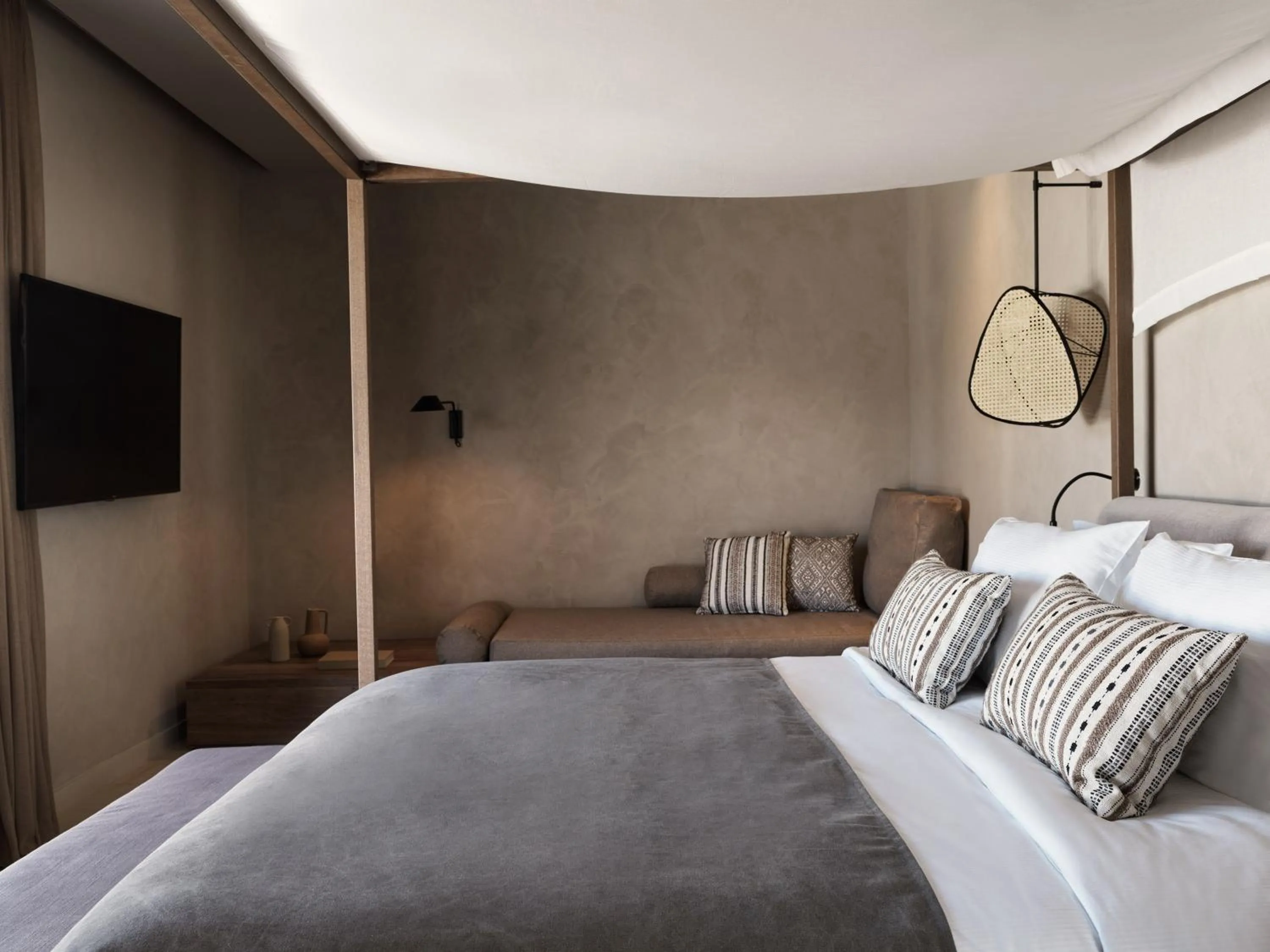 View (from property/room), Bed in Lindian Village, Curio Collection by Hilton