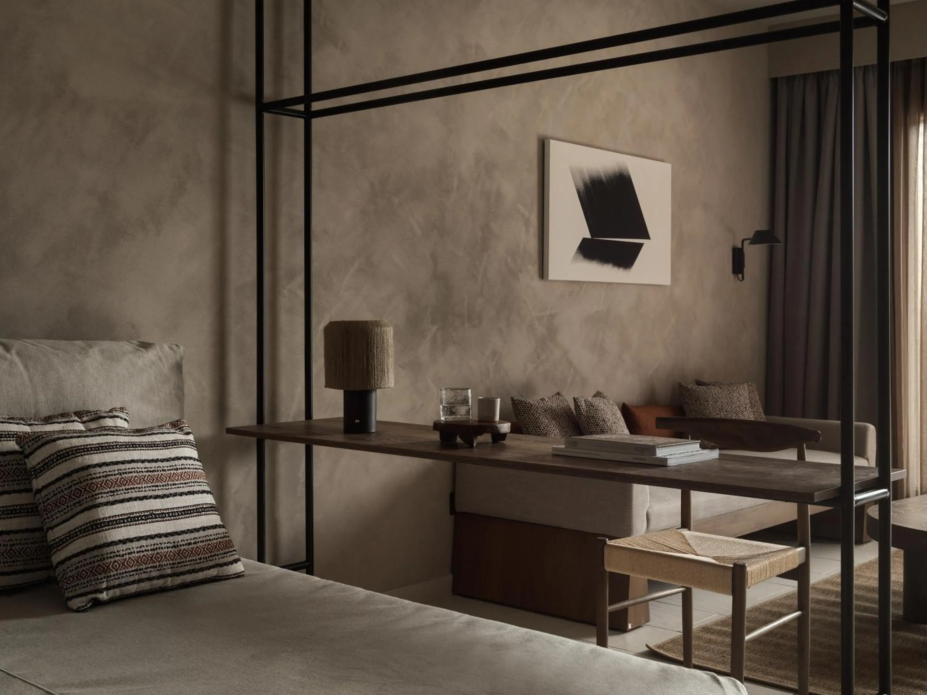 Bed in Lindian Village, Curio Collection by Hilton