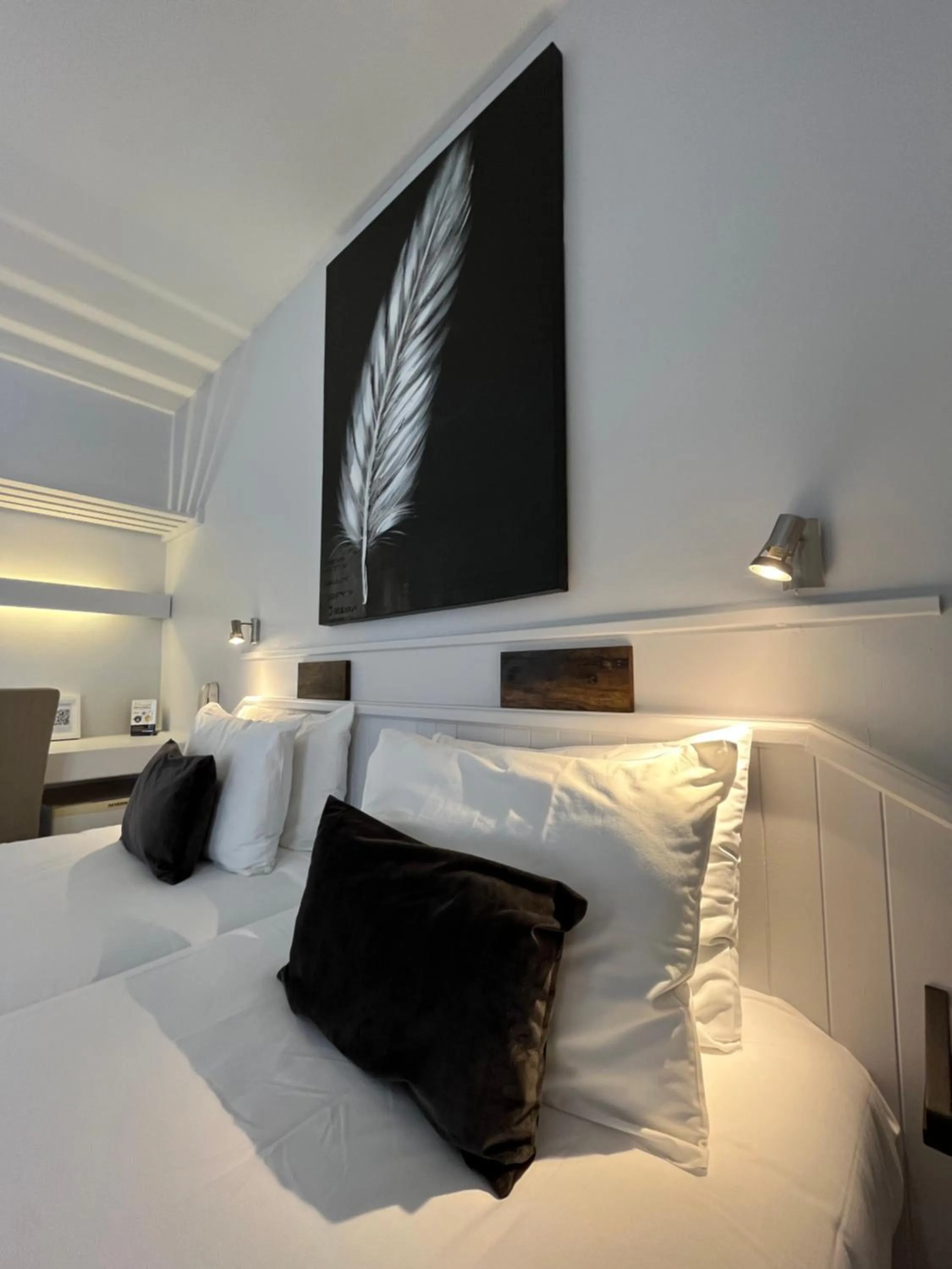 Bed in Hôtel Ursula