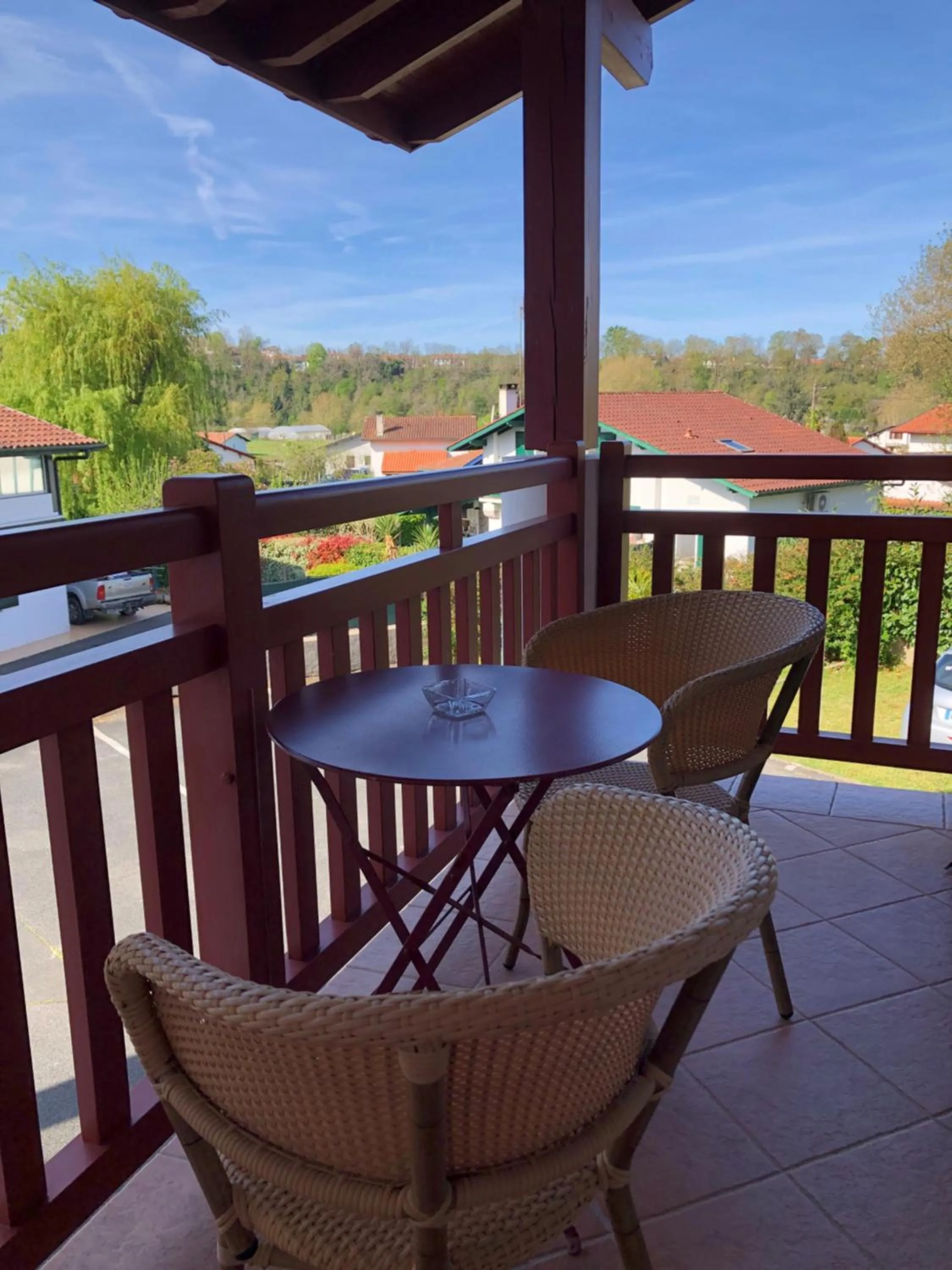 Balcony/Terrace in Hôtel Ursula