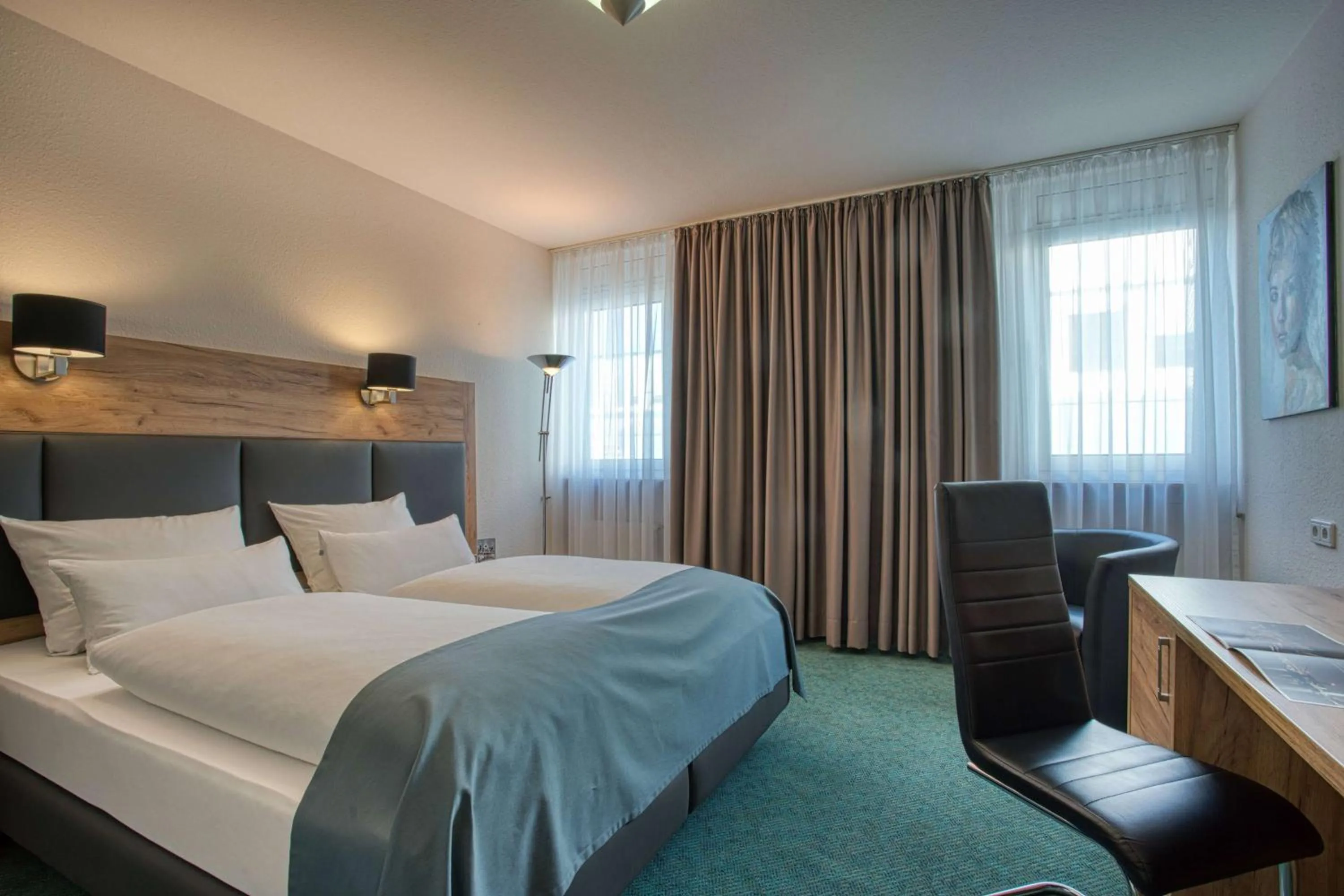 Photo of the whole room, Bed in Centro Hotel Böblingen, Trademark Collection by Wyndham