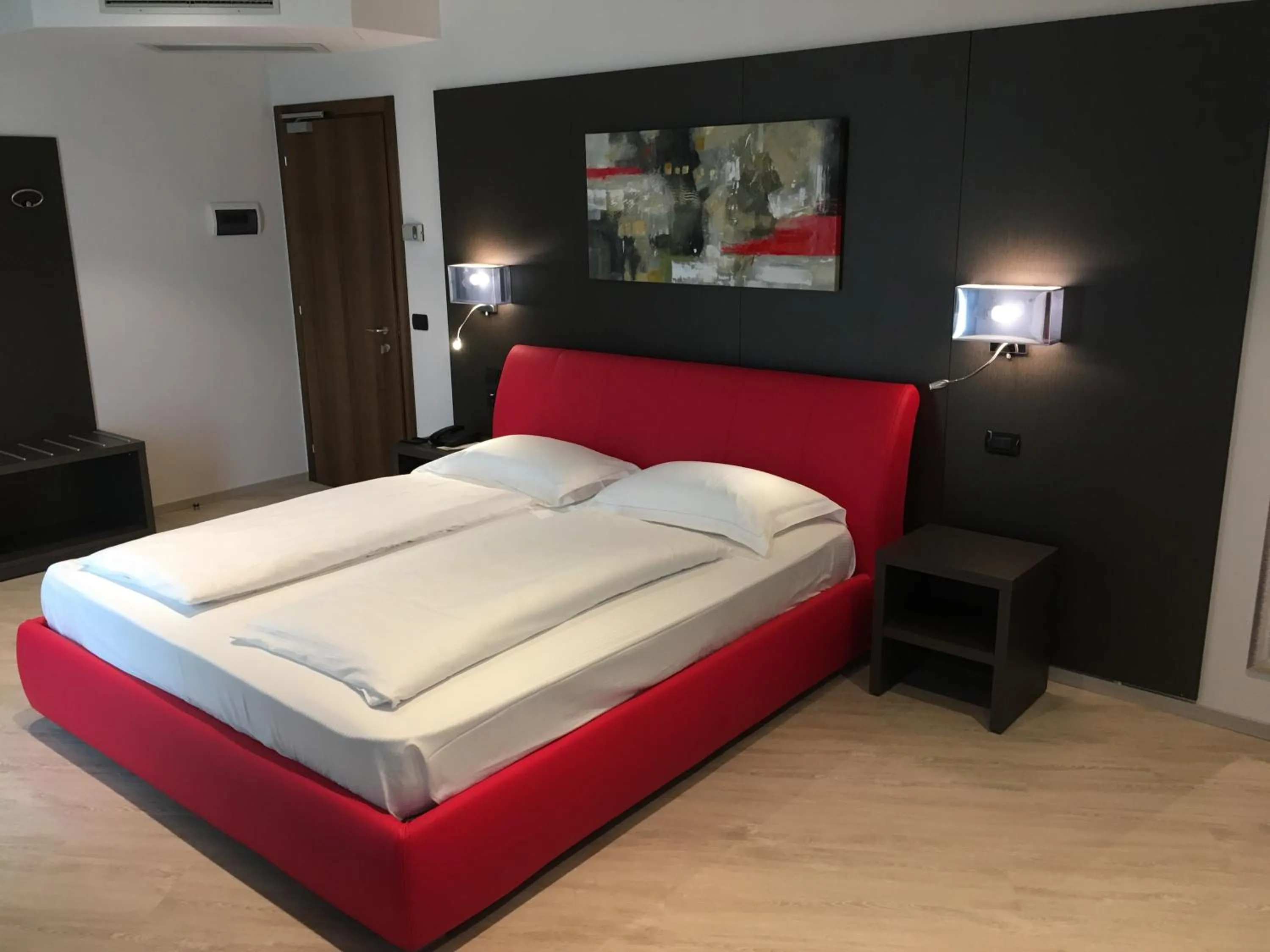 Photo of the whole room, Bed in Hotel Villa Rosa