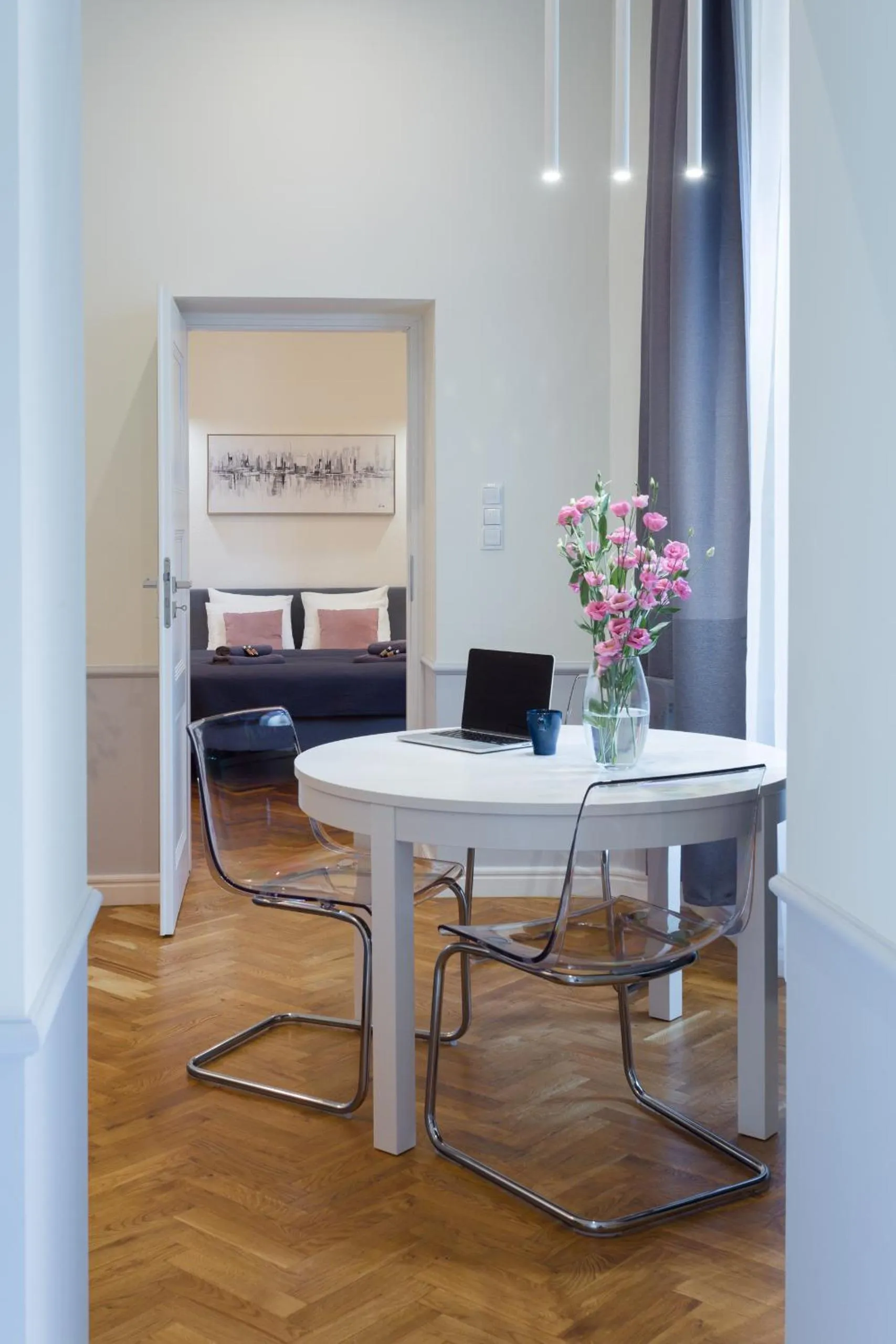 Living room in Angel House Aparthotel