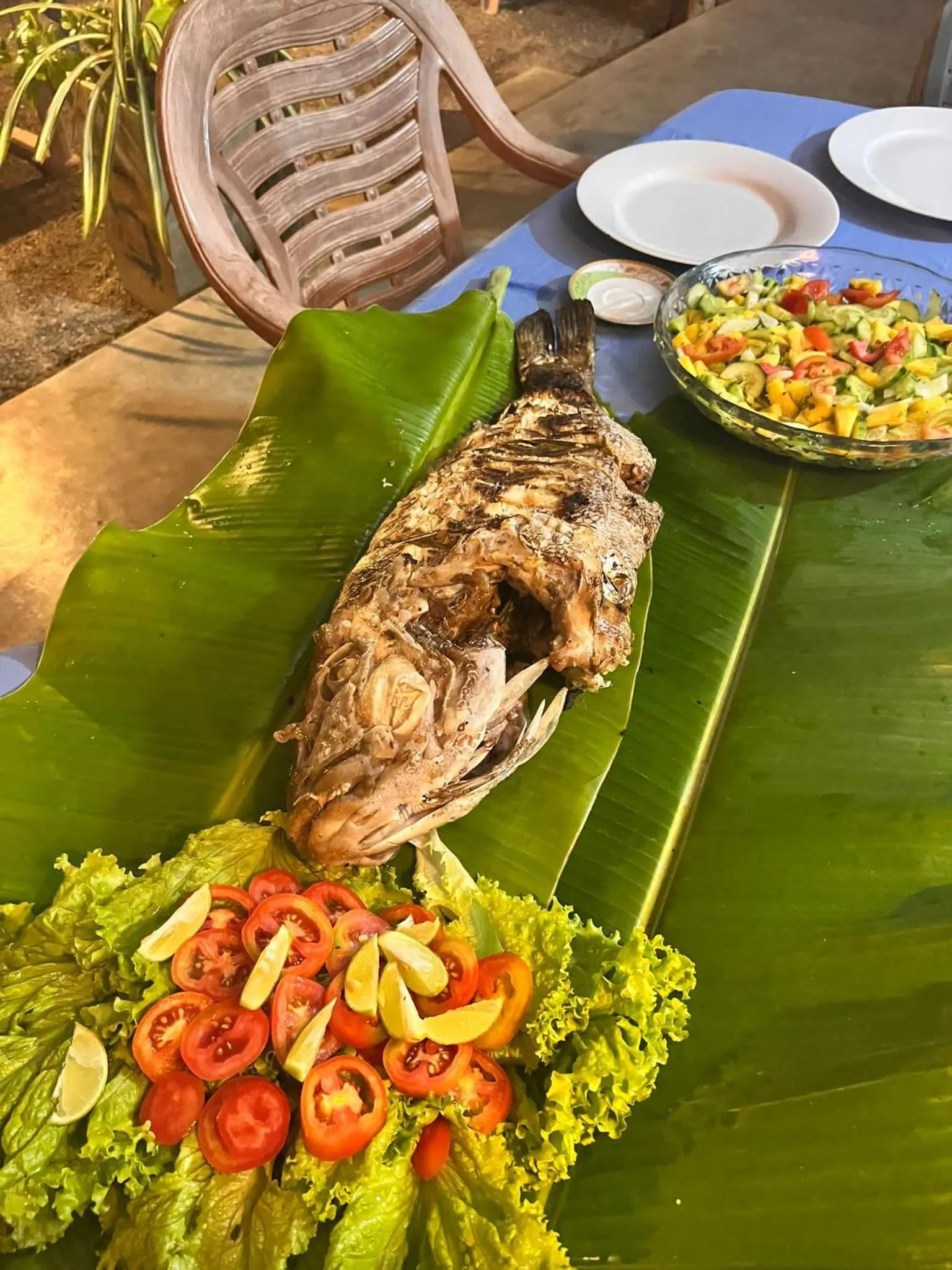 Food and drinks in The Swiss Lankan
