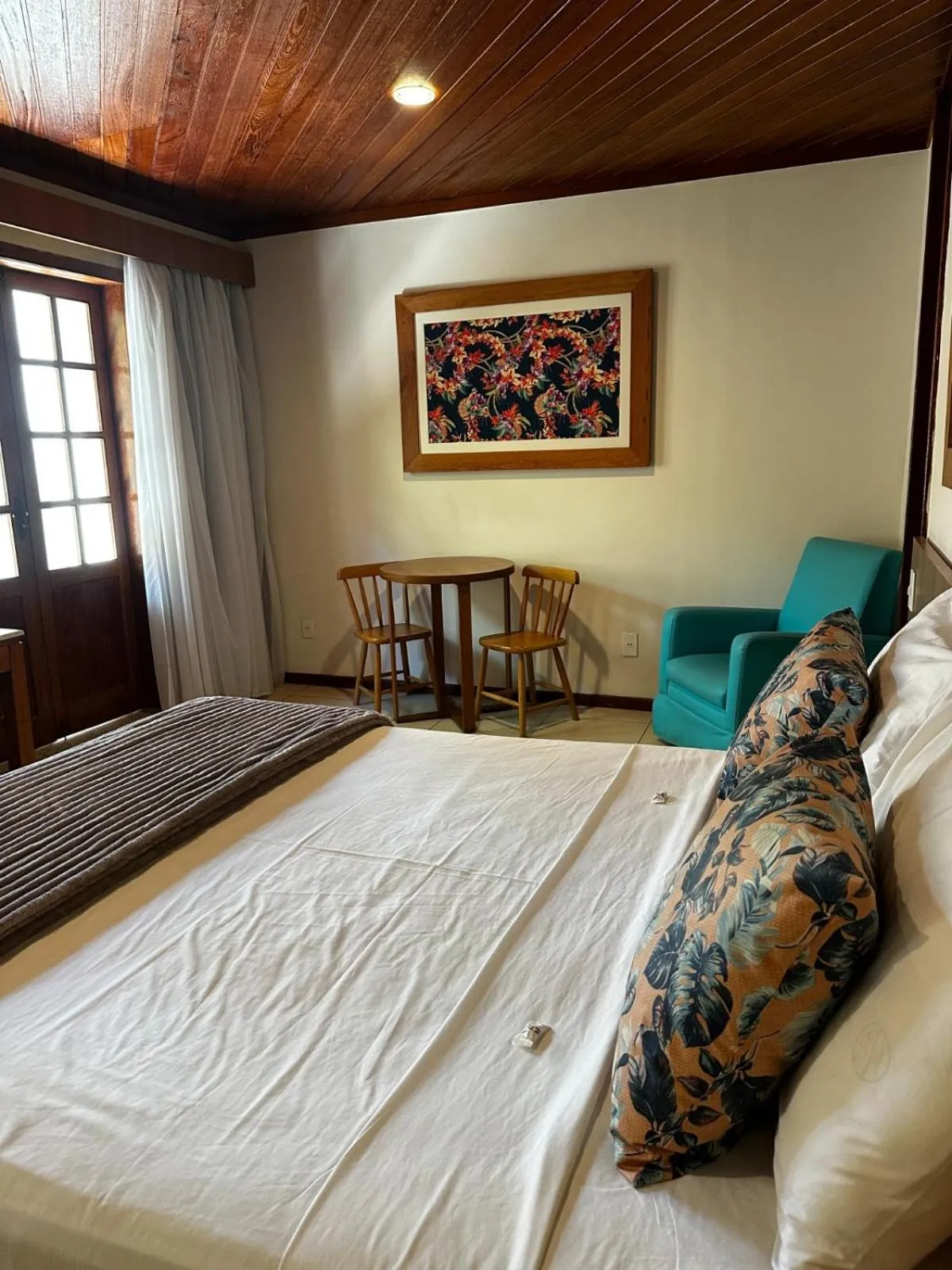 Bed in Hotel Mar de Cabo Frio