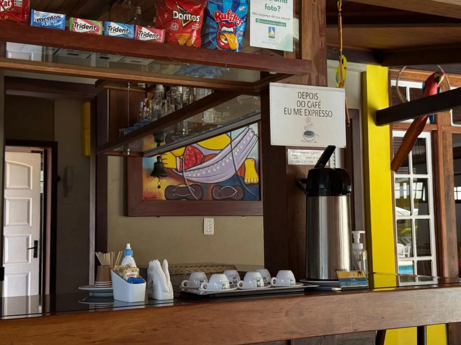 Lounge or bar in Hotel Mar de Cabo Frio