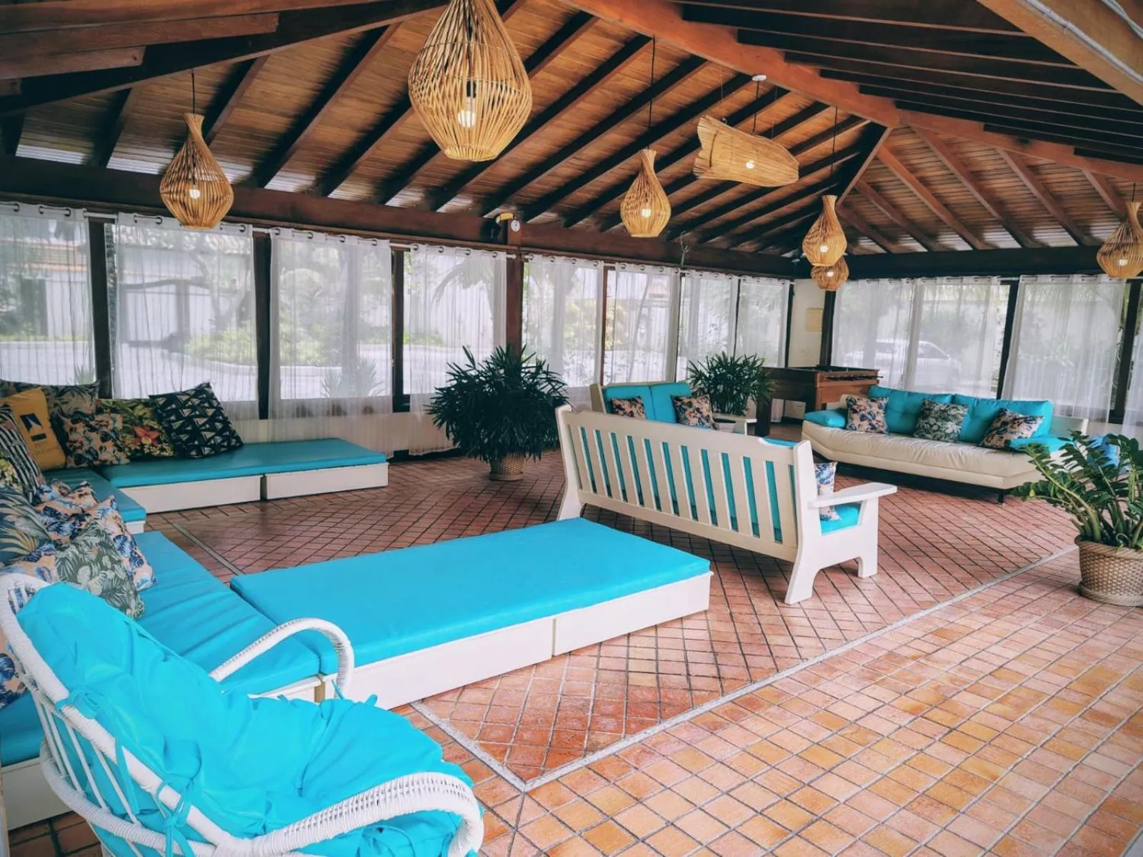 Lounge or bar in Hotel Mar de Cabo Frio