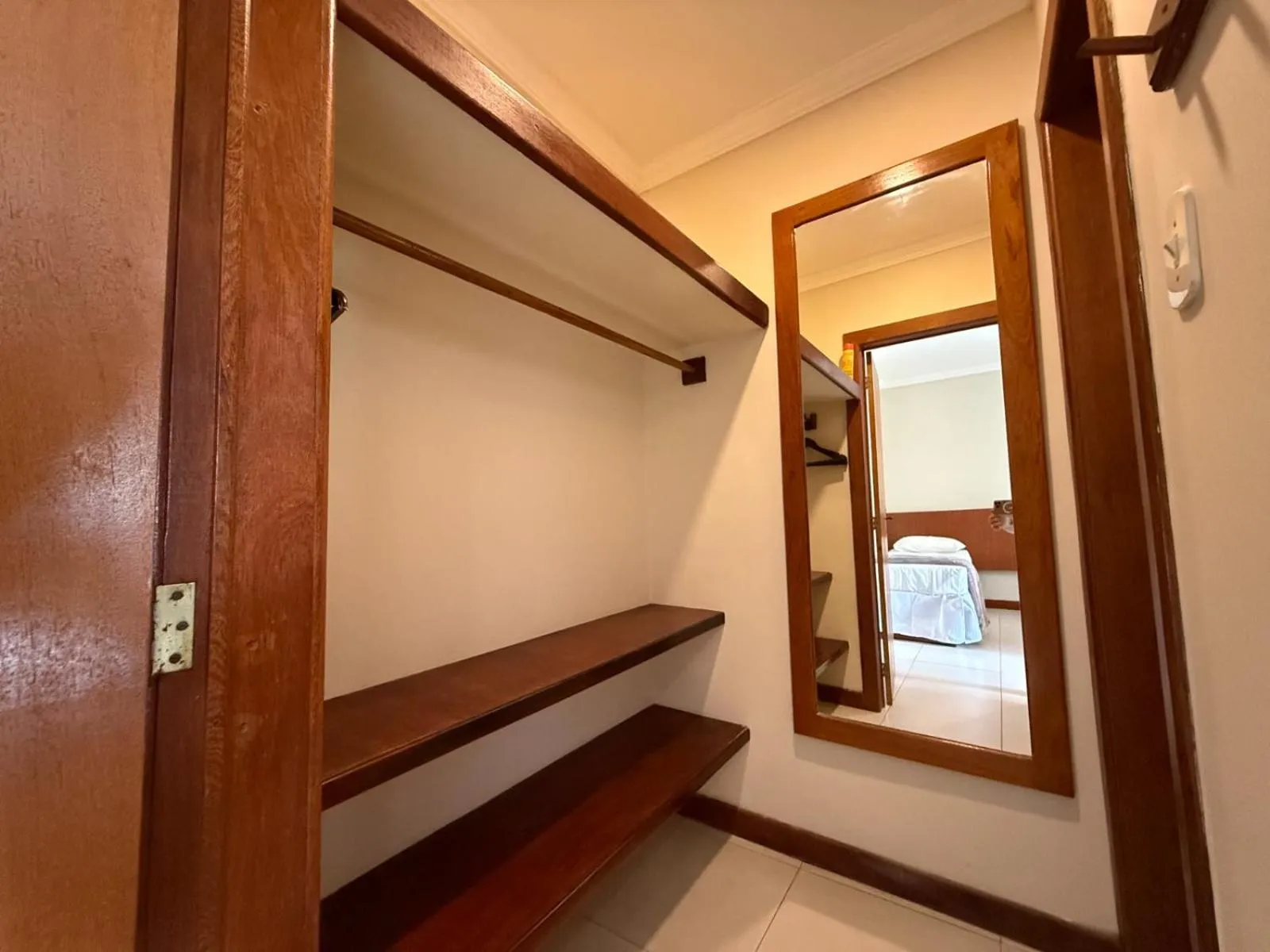 Bed in Hotel Mar de Cabo Frio