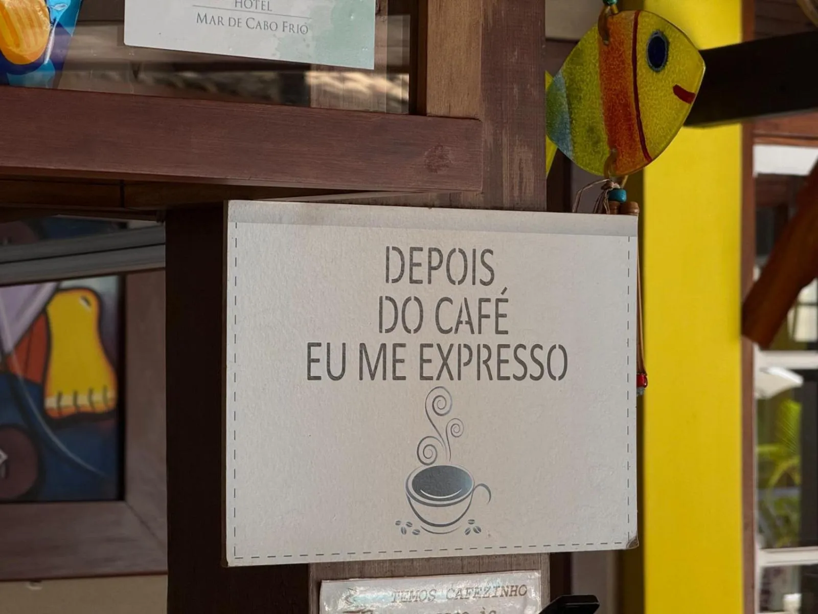 Lounge or bar in Hotel Mar de Cabo Frio