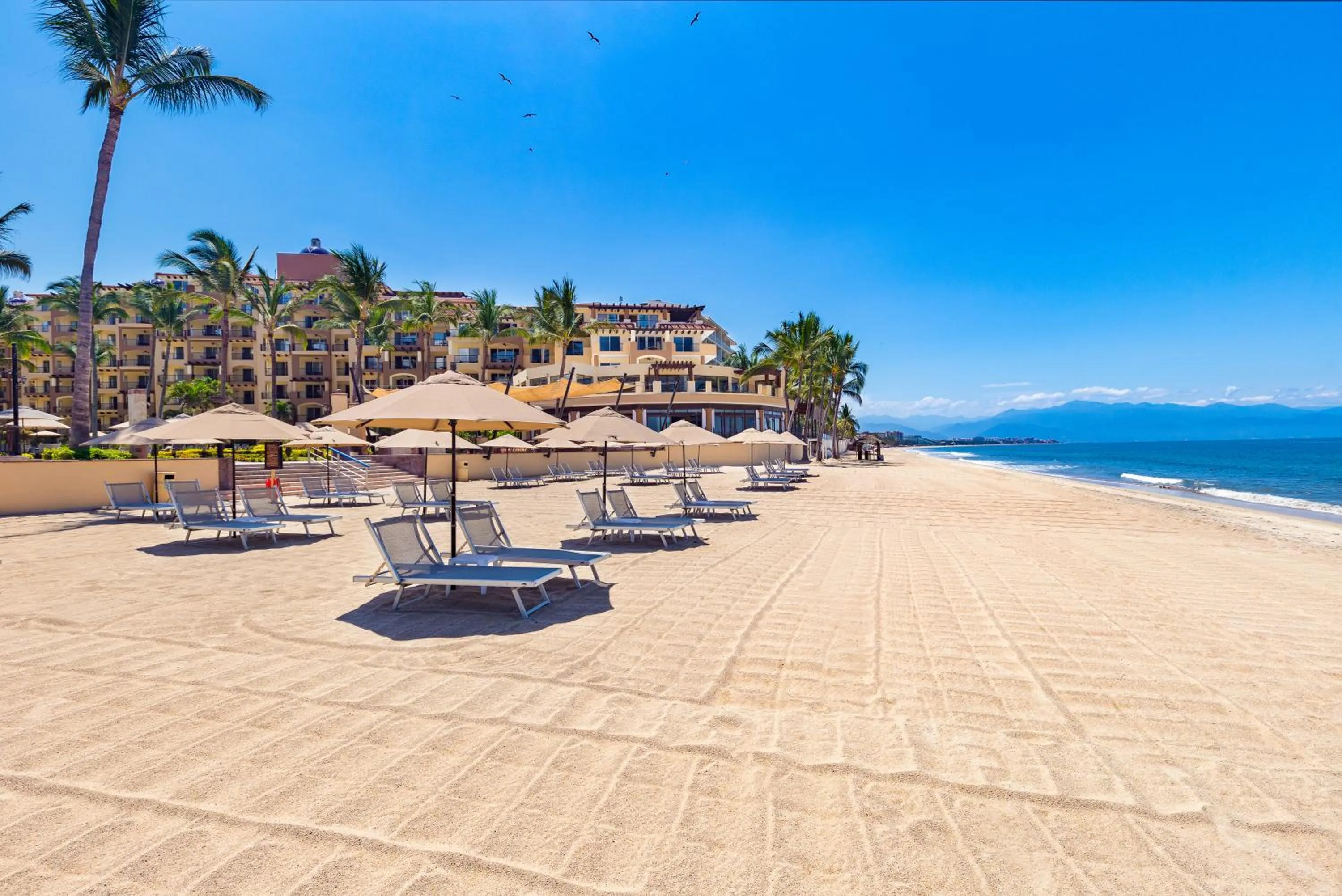 Beach in Villa Del Palmar Flamingos Beach Resort & Spa
