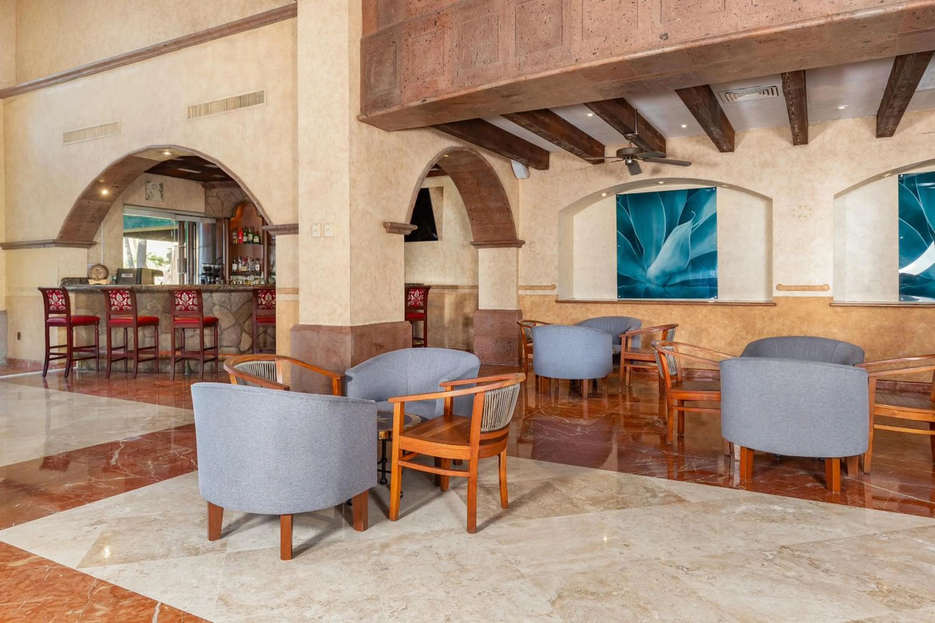 Lounge or bar in Villa Del Palmar Flamingos Beach Resort & Spa