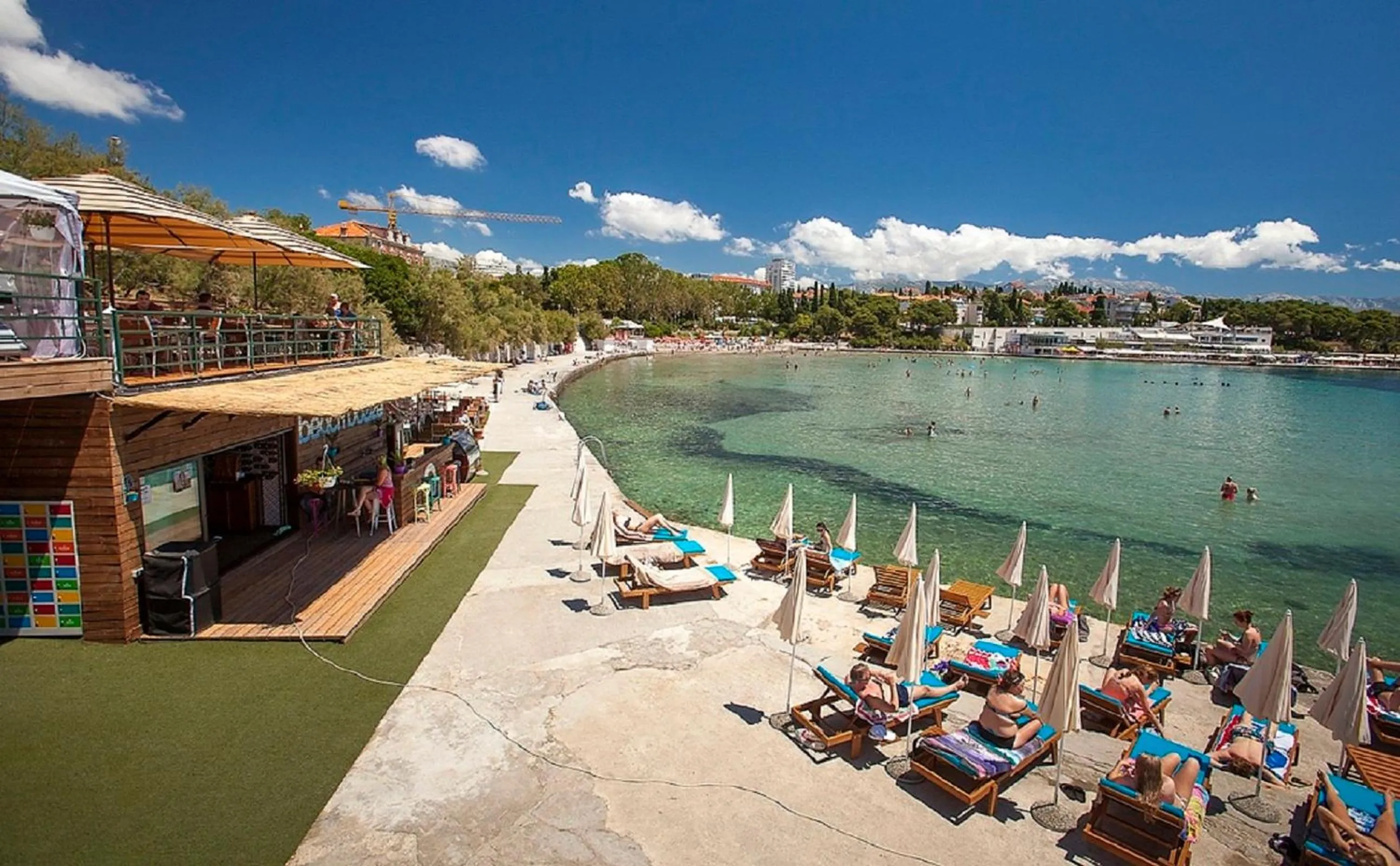 Beach in Luxury Rooms Bajamonti