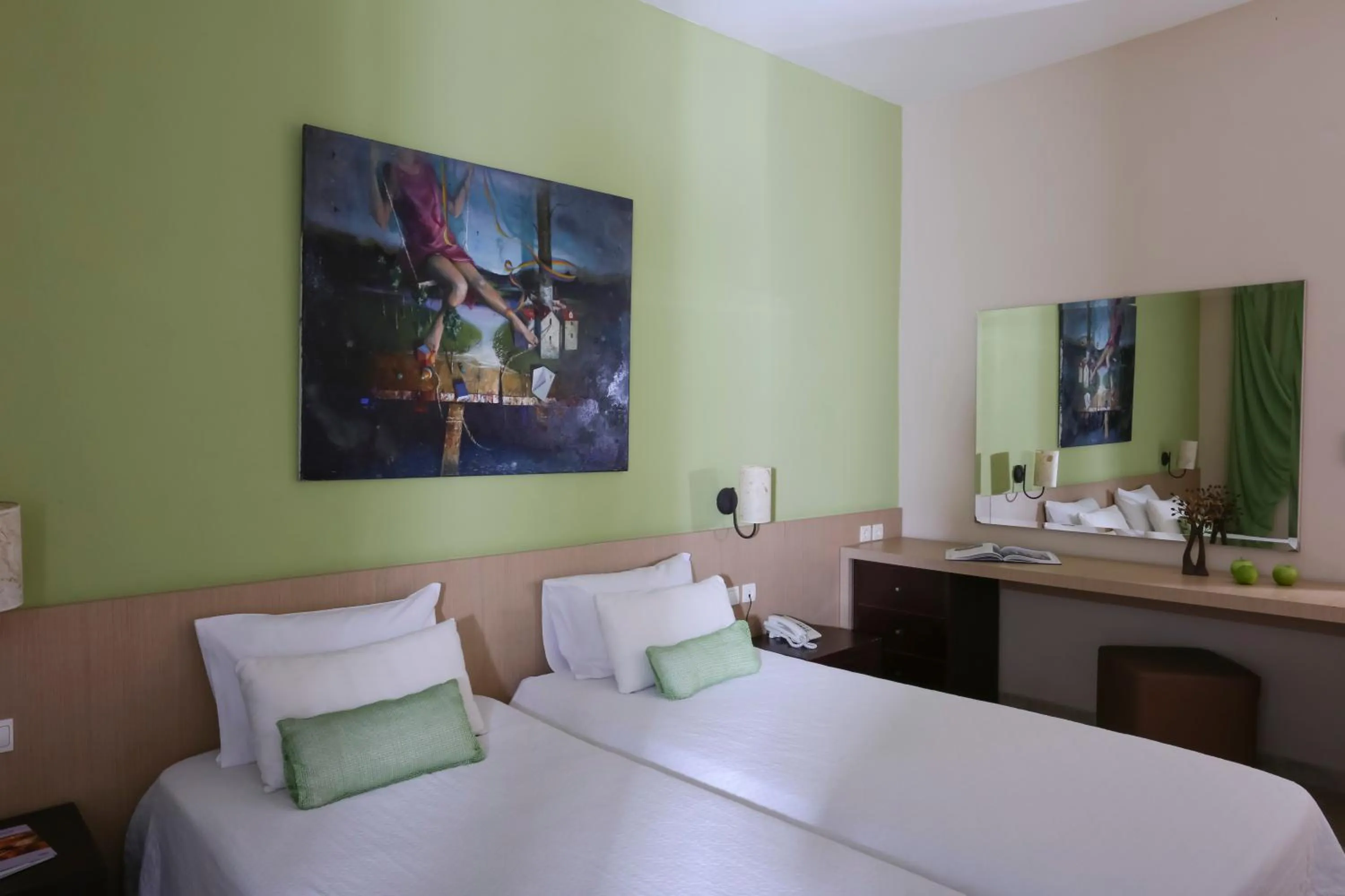 Bed in Alexandra Beach Spa Resort