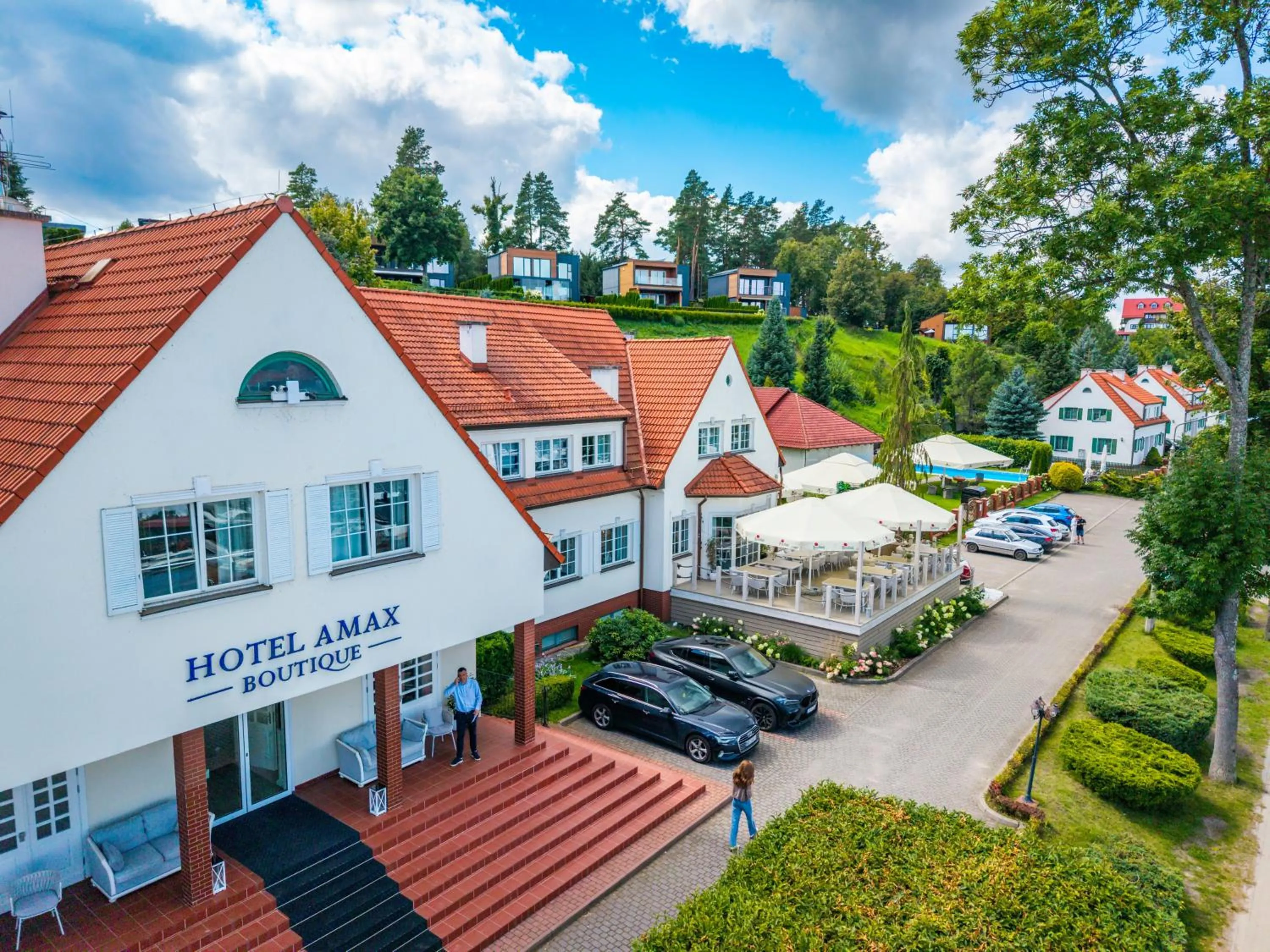 Property building in Amax Boutique Hotel