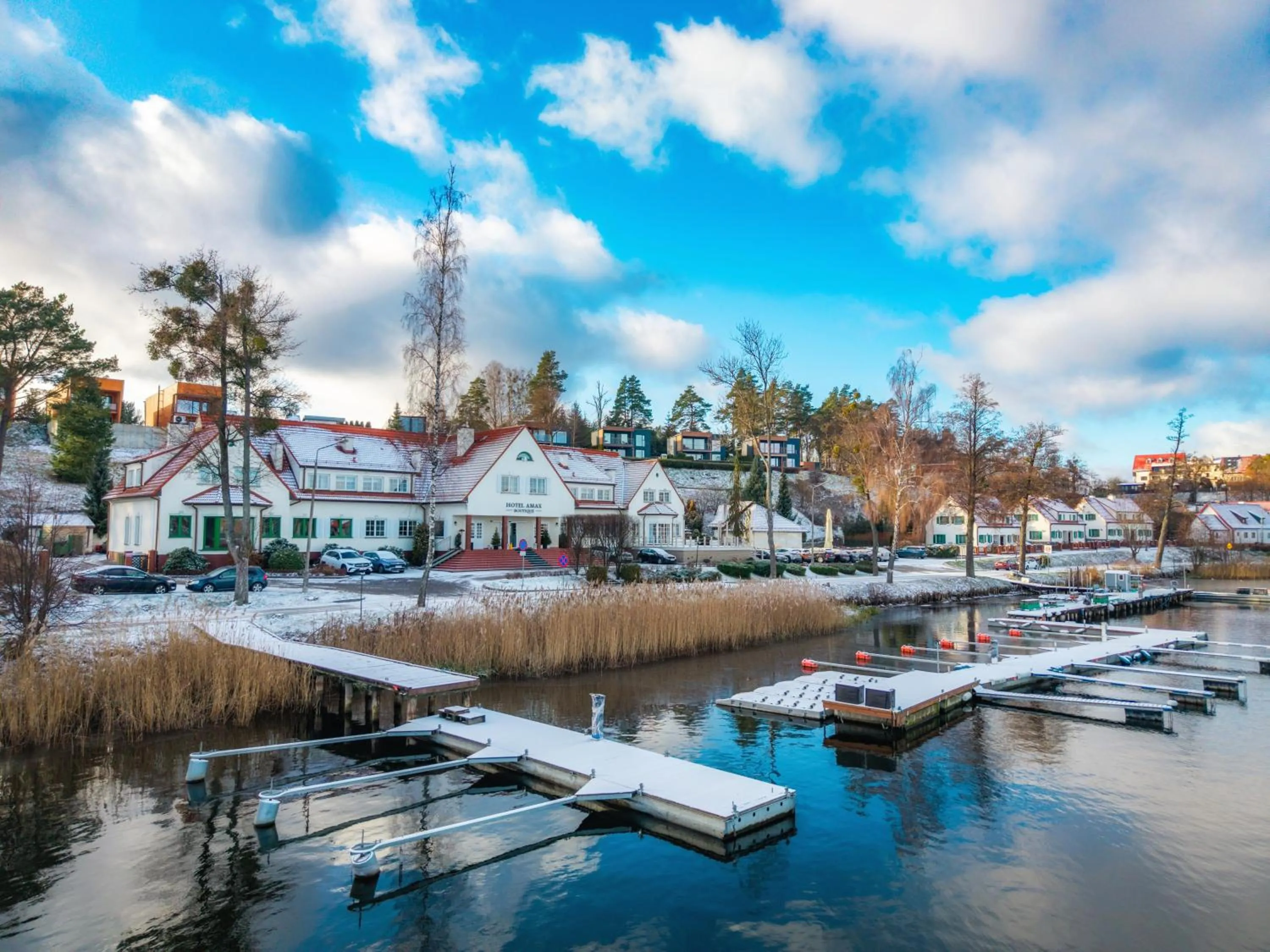 Property building in Amax Boutique Hotel