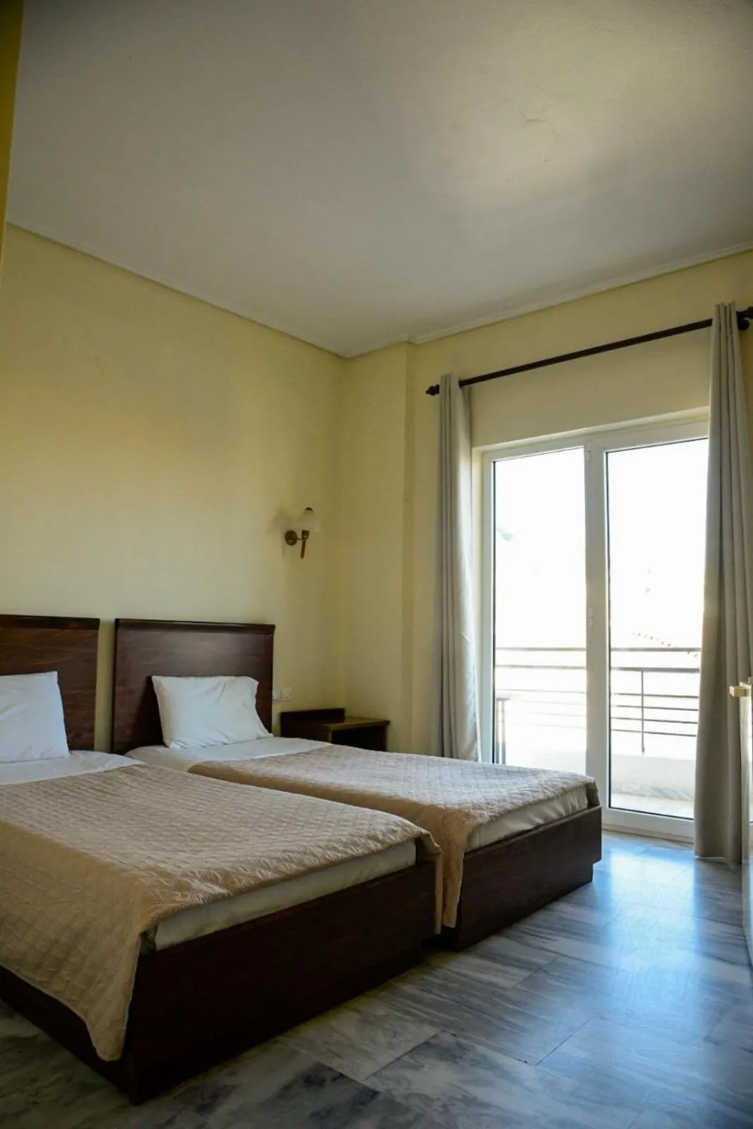 Bed in Hotel Edelweiss