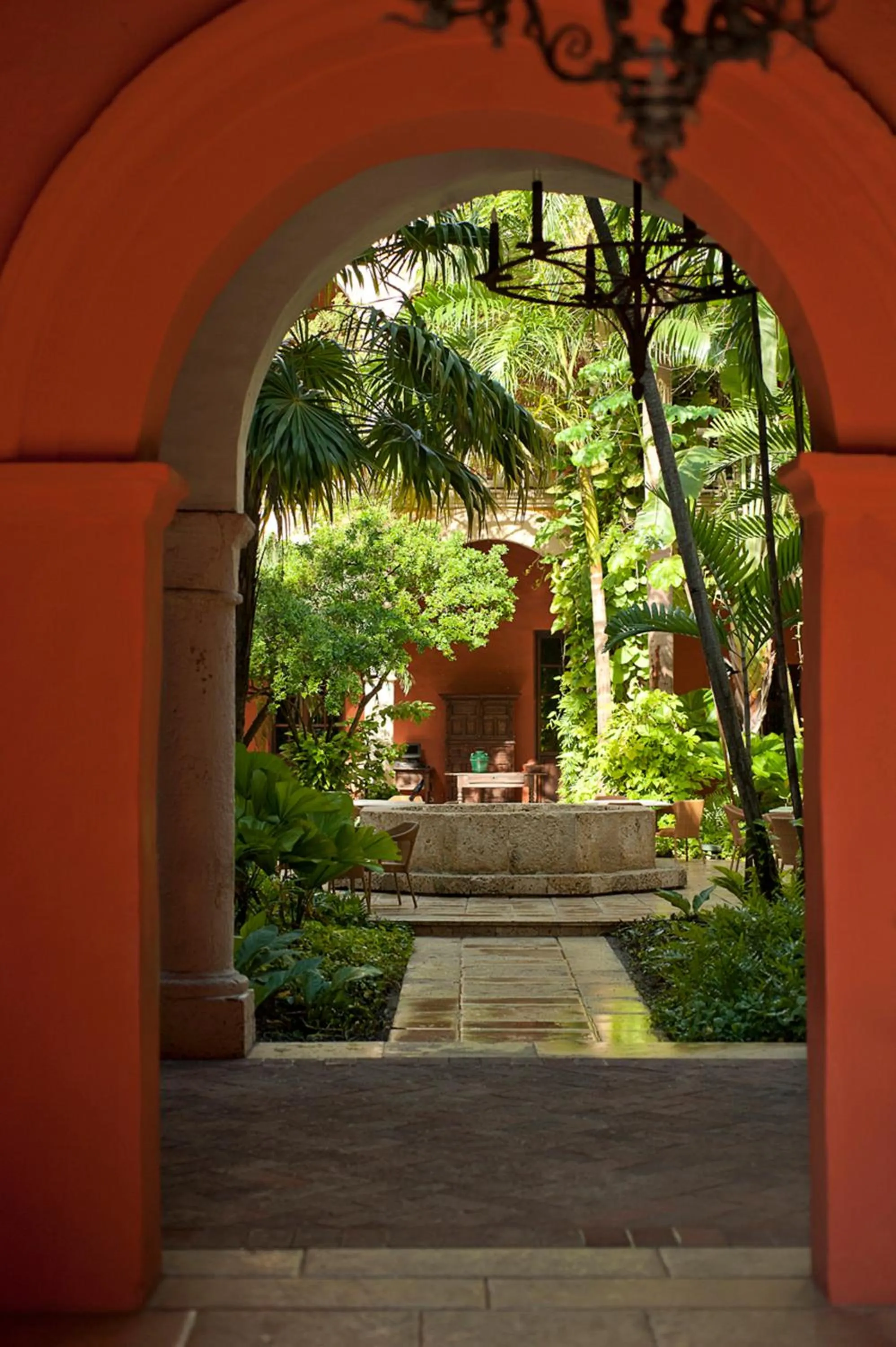 Decorative detail in Sofitel Legend Santa Clara Cartagena